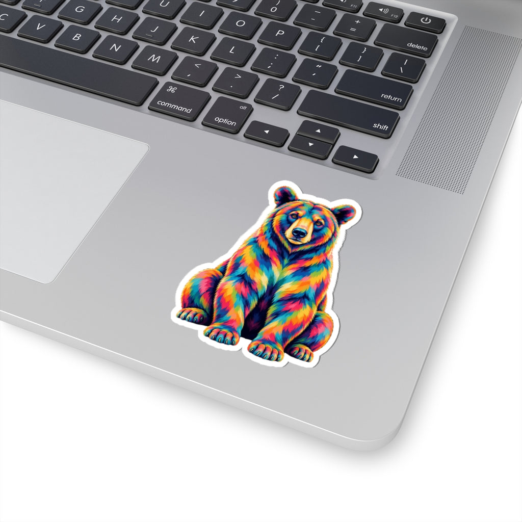 Rainbow Urban Bear Sticker