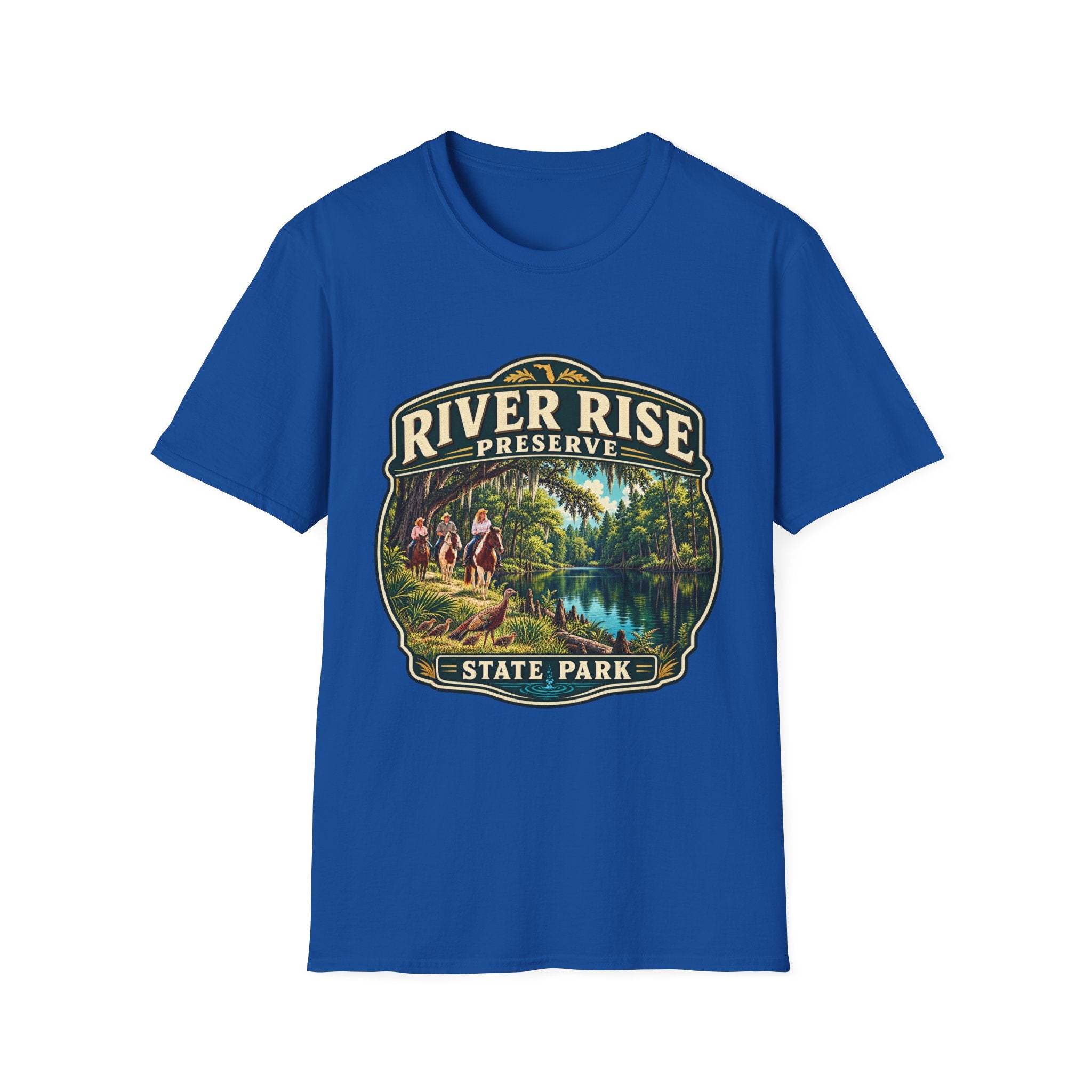 River Rise - Retro Tee