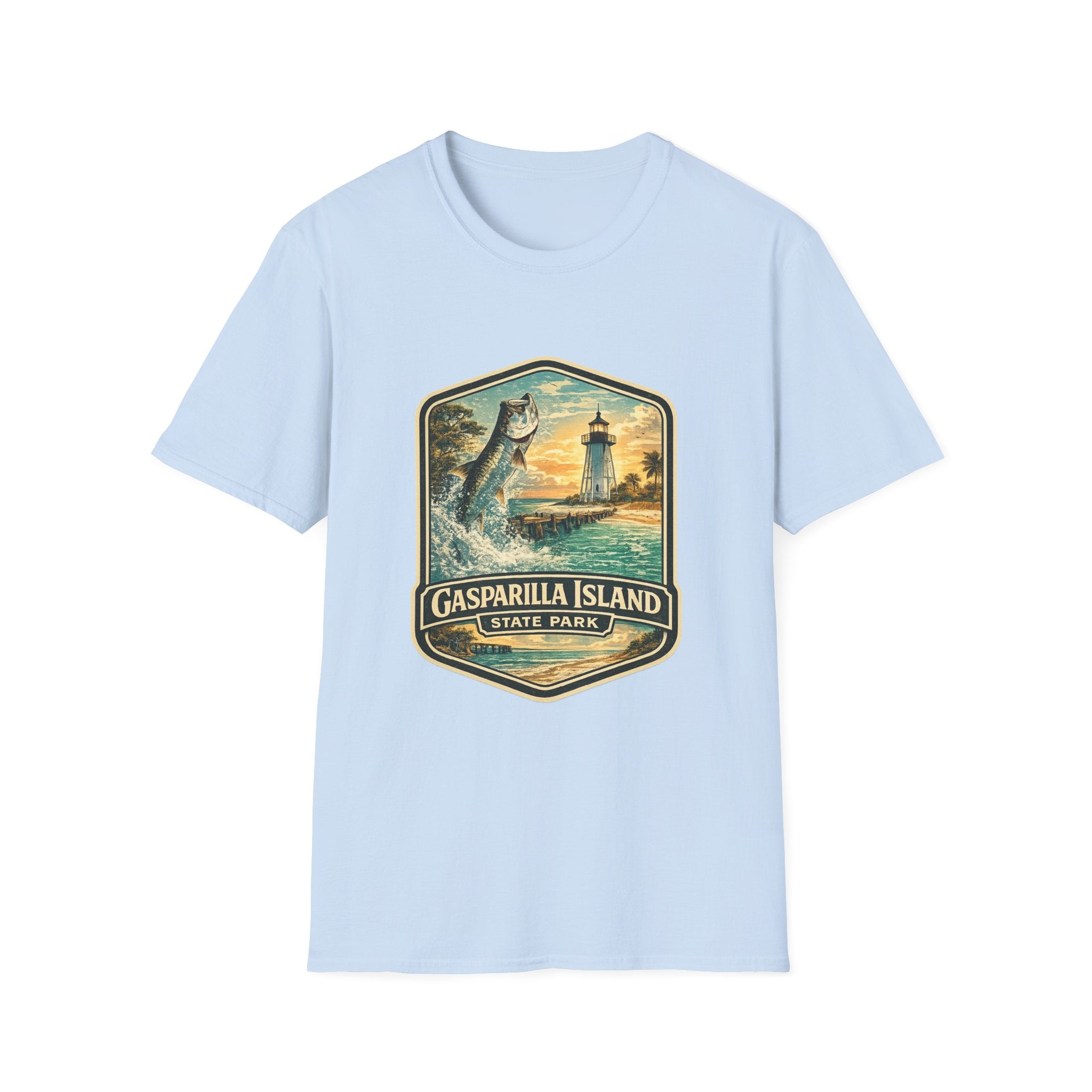 Gasparilla Island- Retro Tee
