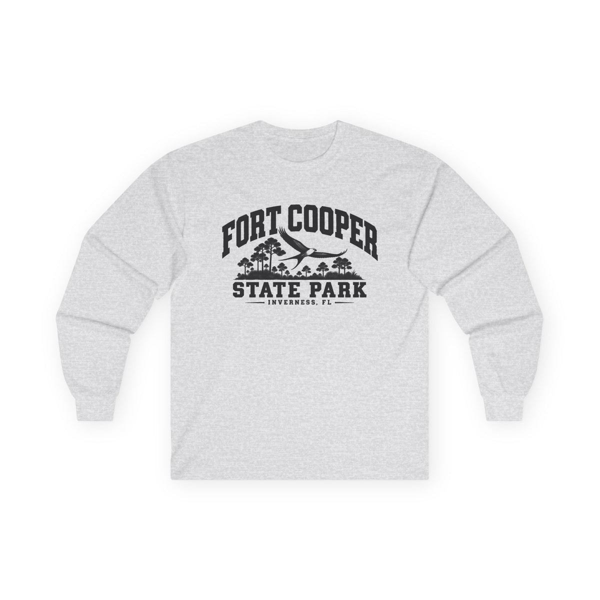 Fort Cooper State Park Logo- Long Sleeve Tee