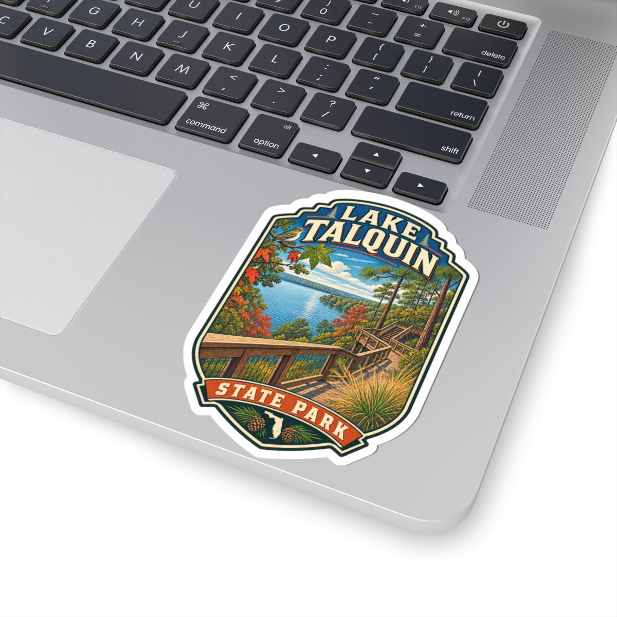 Lake Talquin State Park Sticker — Scenic Lake View Kiss-Cut Decal