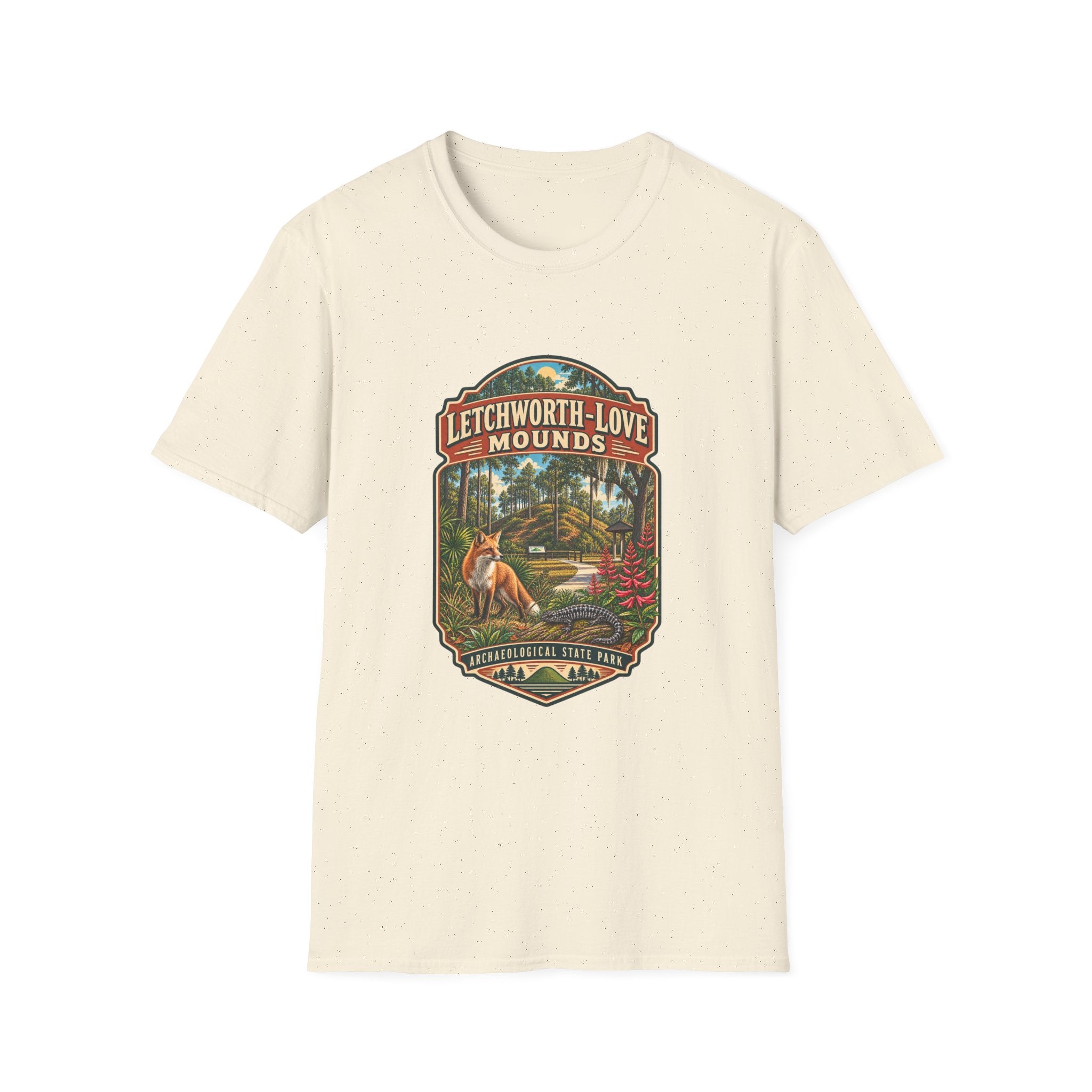 Letchworth-Love Mounds- Retro Tee