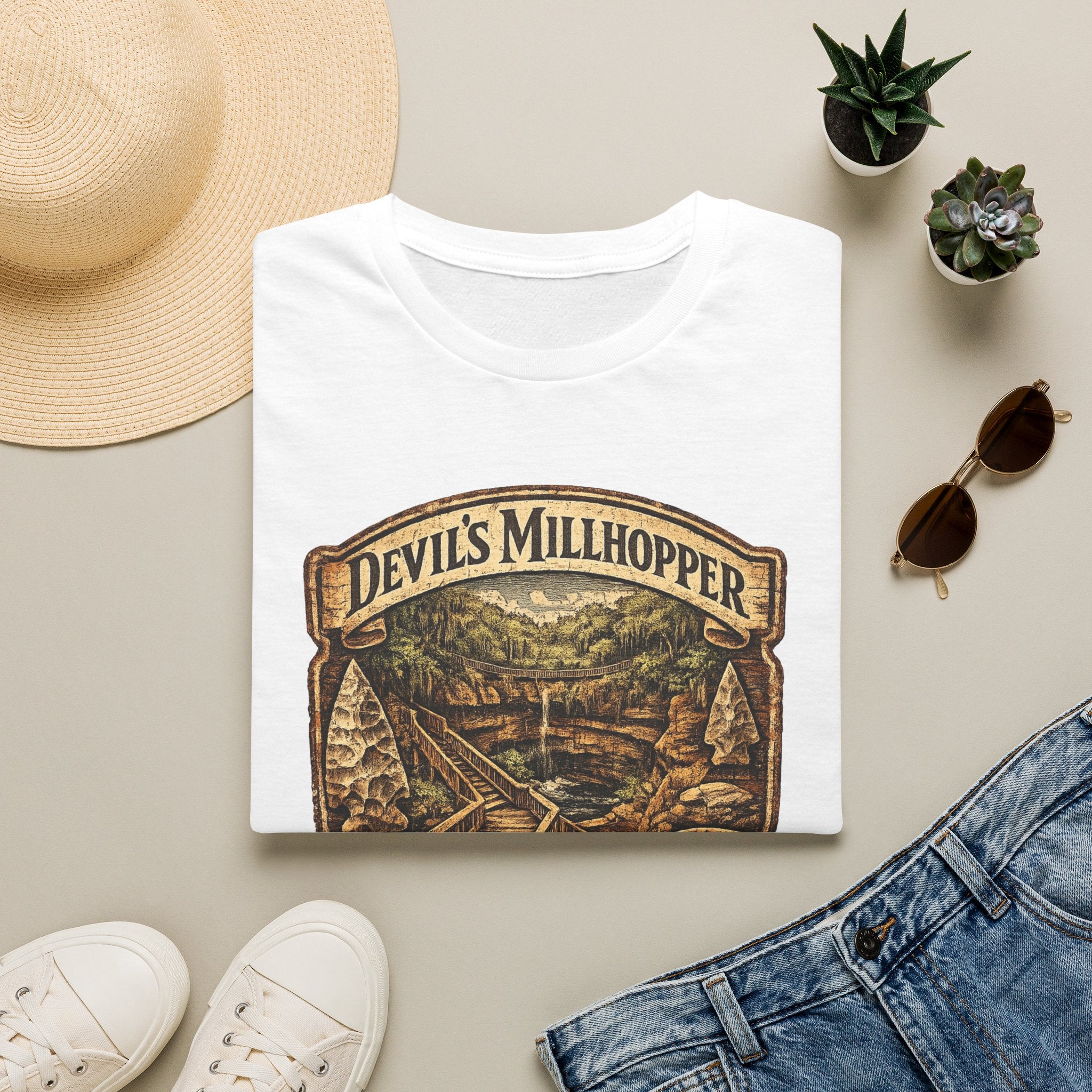 Devil's Millhopper- Retro Tee