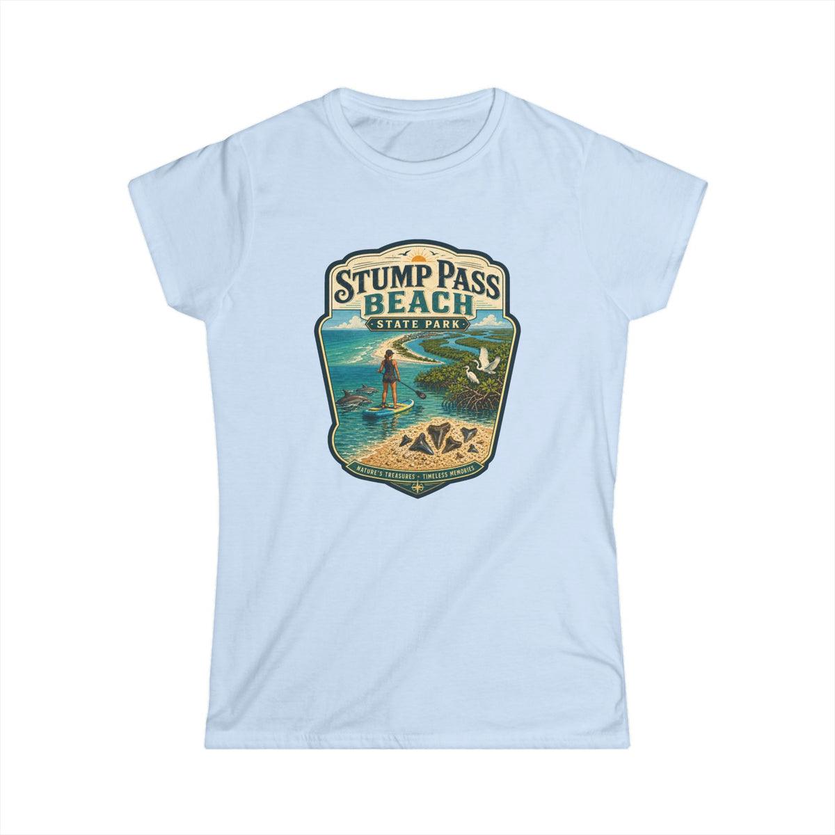 Stump Pass Beach- Vintage Tee