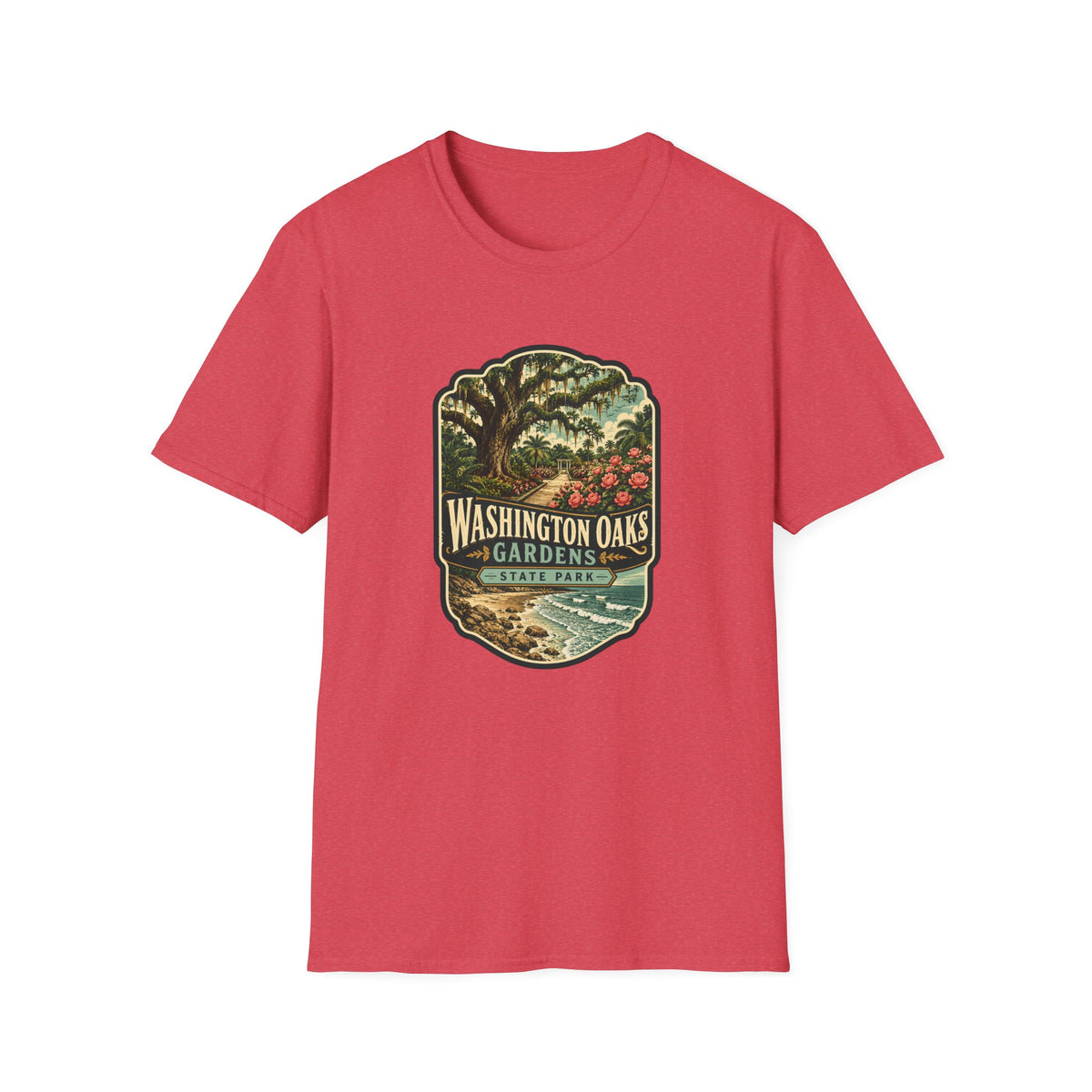 Washington Oaks — Retro Tee