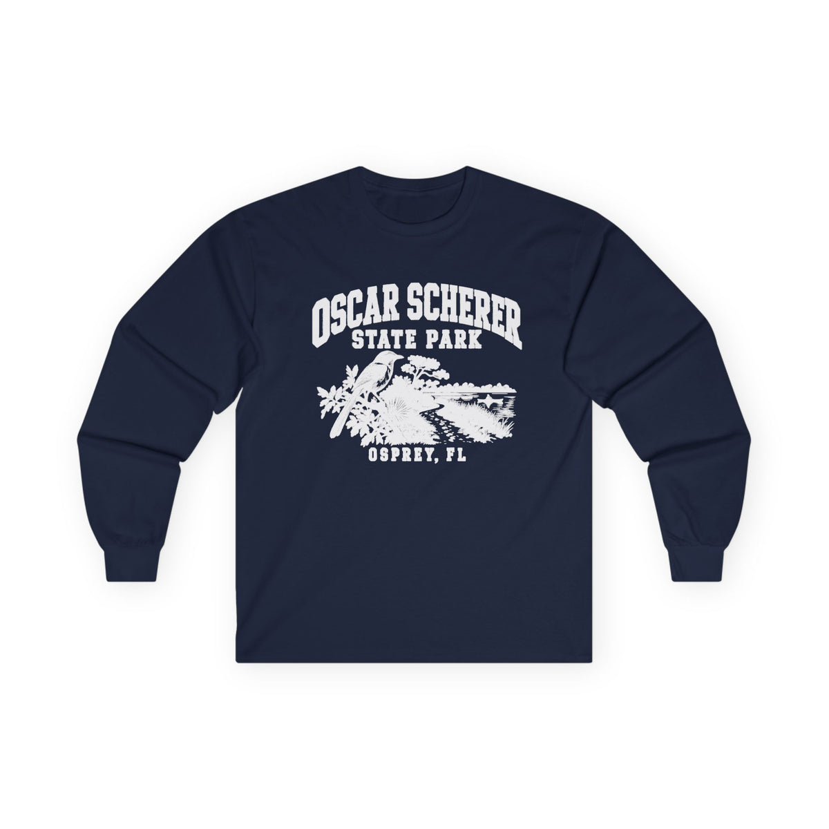 Oscar Scherer State Park Osprey Florida- Long Sleeve Tee