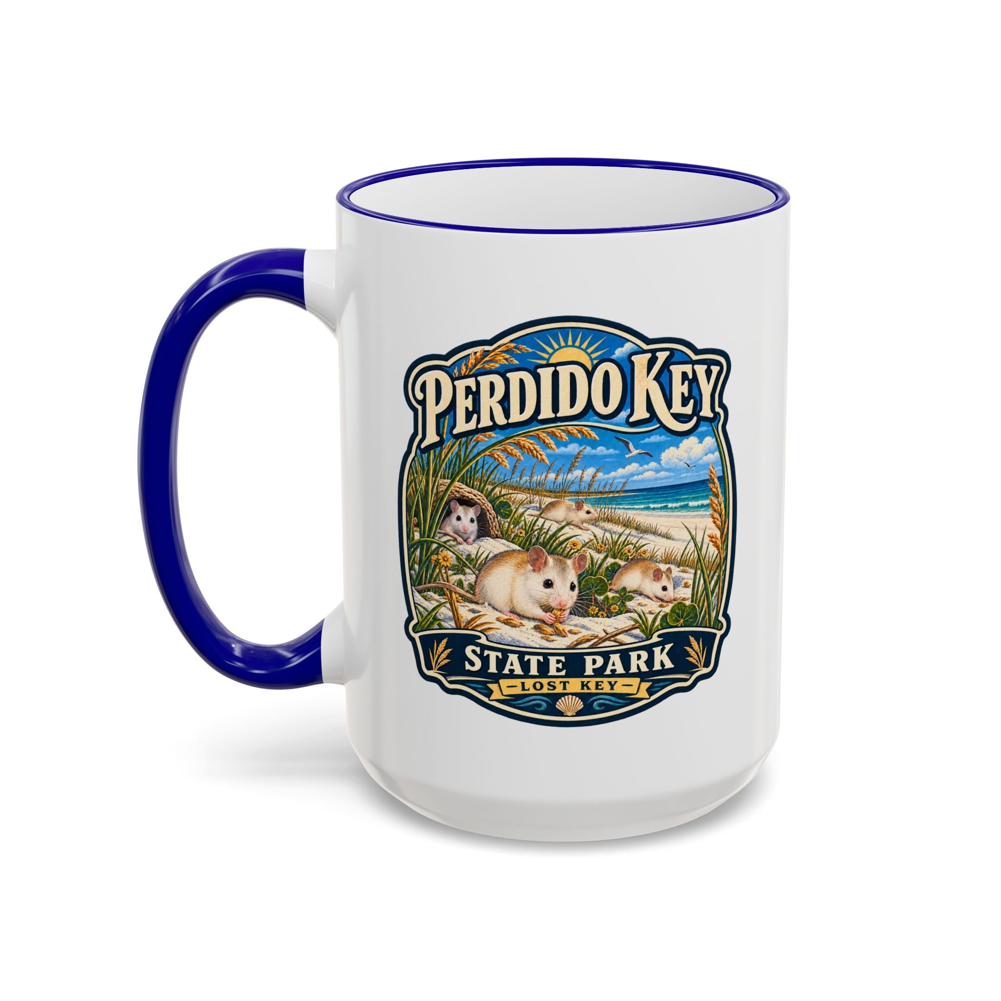 Perdido Key Accent Rim & Handle 11oz/15oz