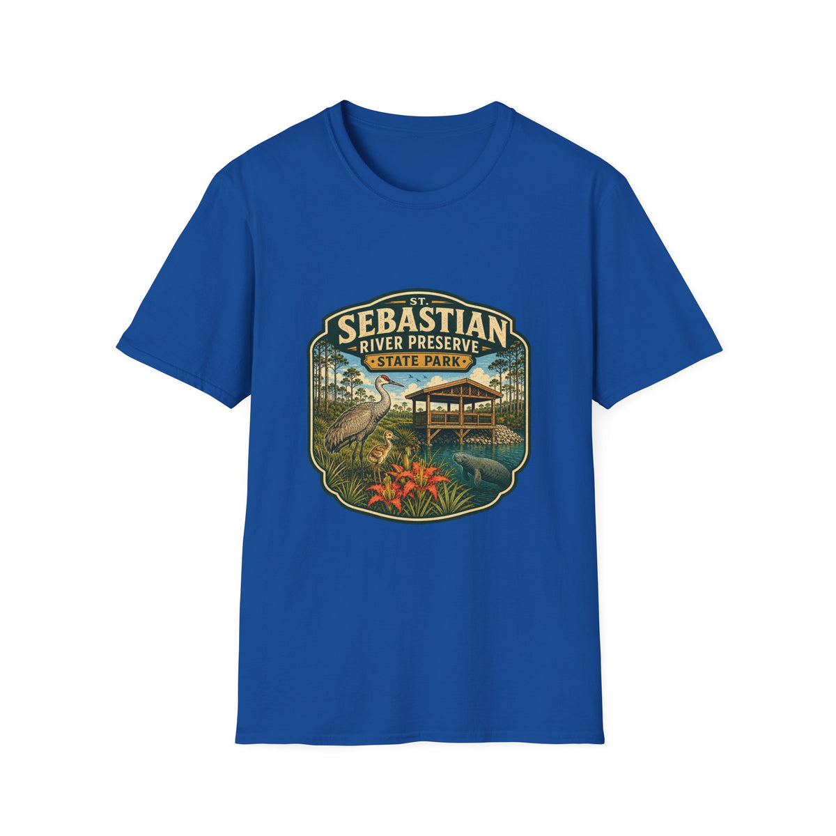 St. Sebastian River — Retro Tee