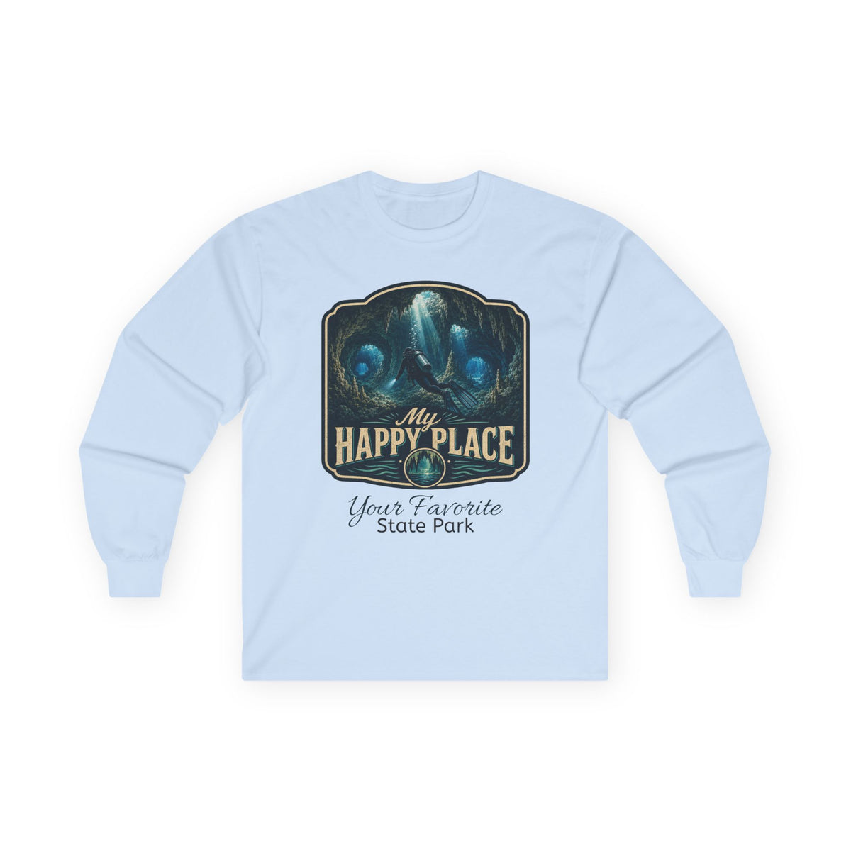 CUSTOMIZABLE Cave — Vintage SCUBA Shirt
