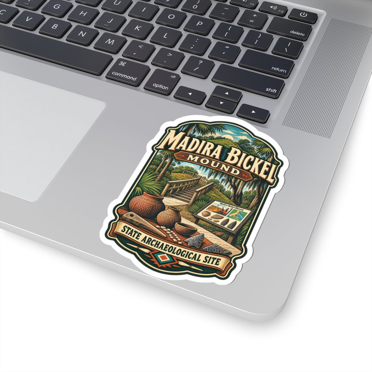 Madira Bickel Mound Archaeological Site Sticker