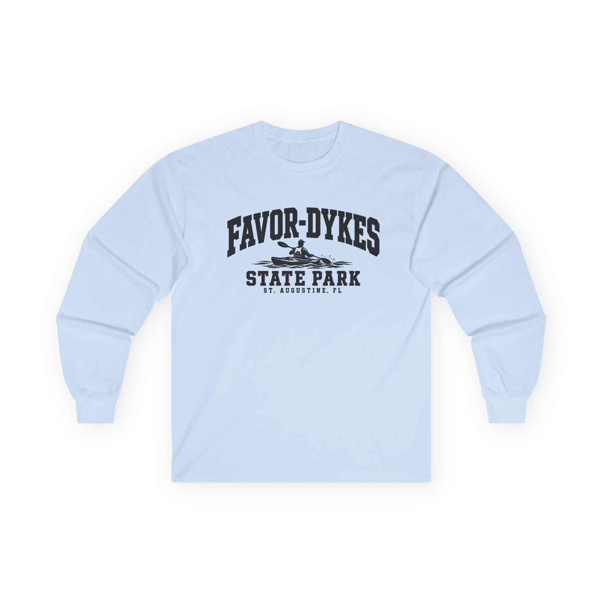 Favor-Dykes State Park Vintage Logo- Long Sleeve Tee