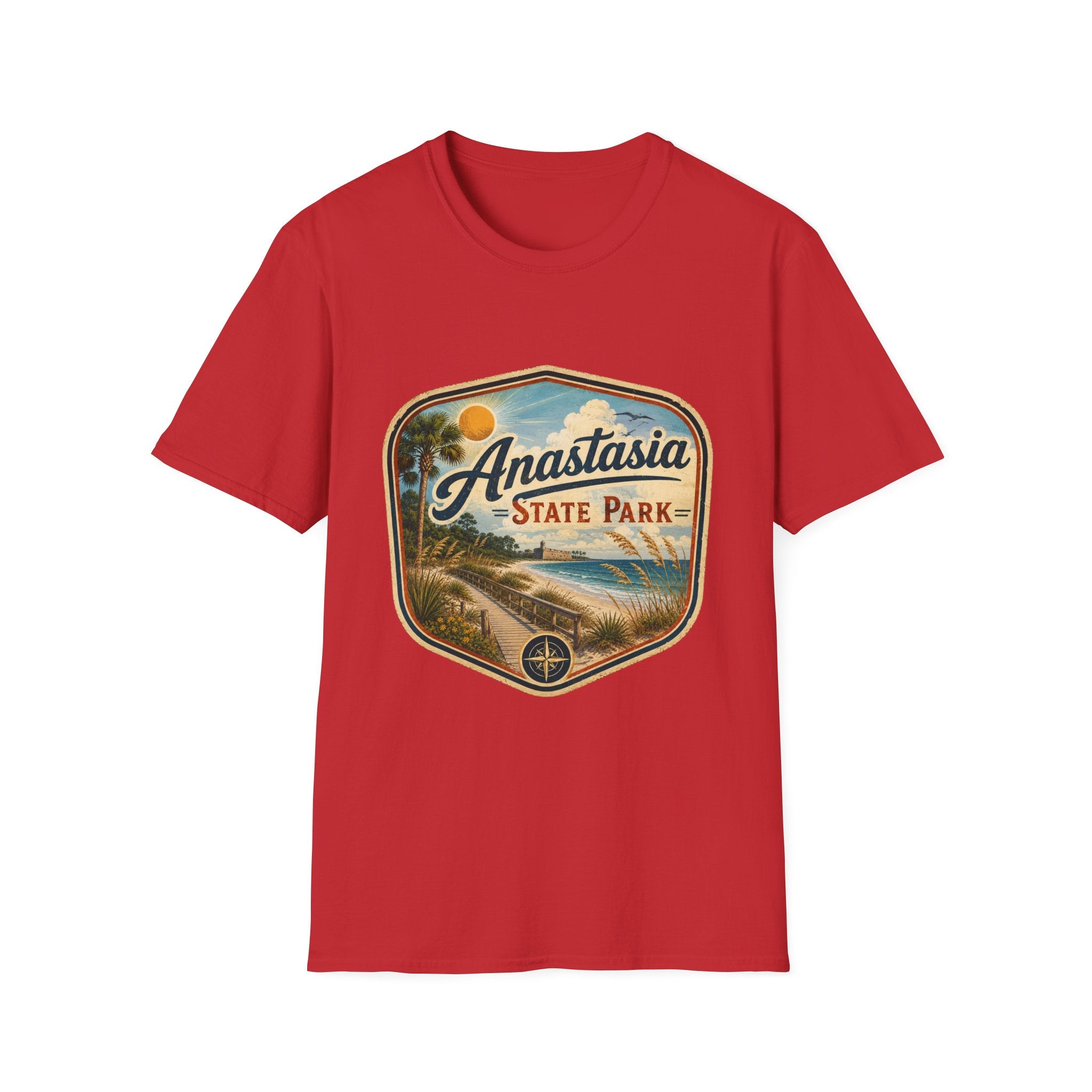 Anastasia State Park — Retro Beach Park Tee