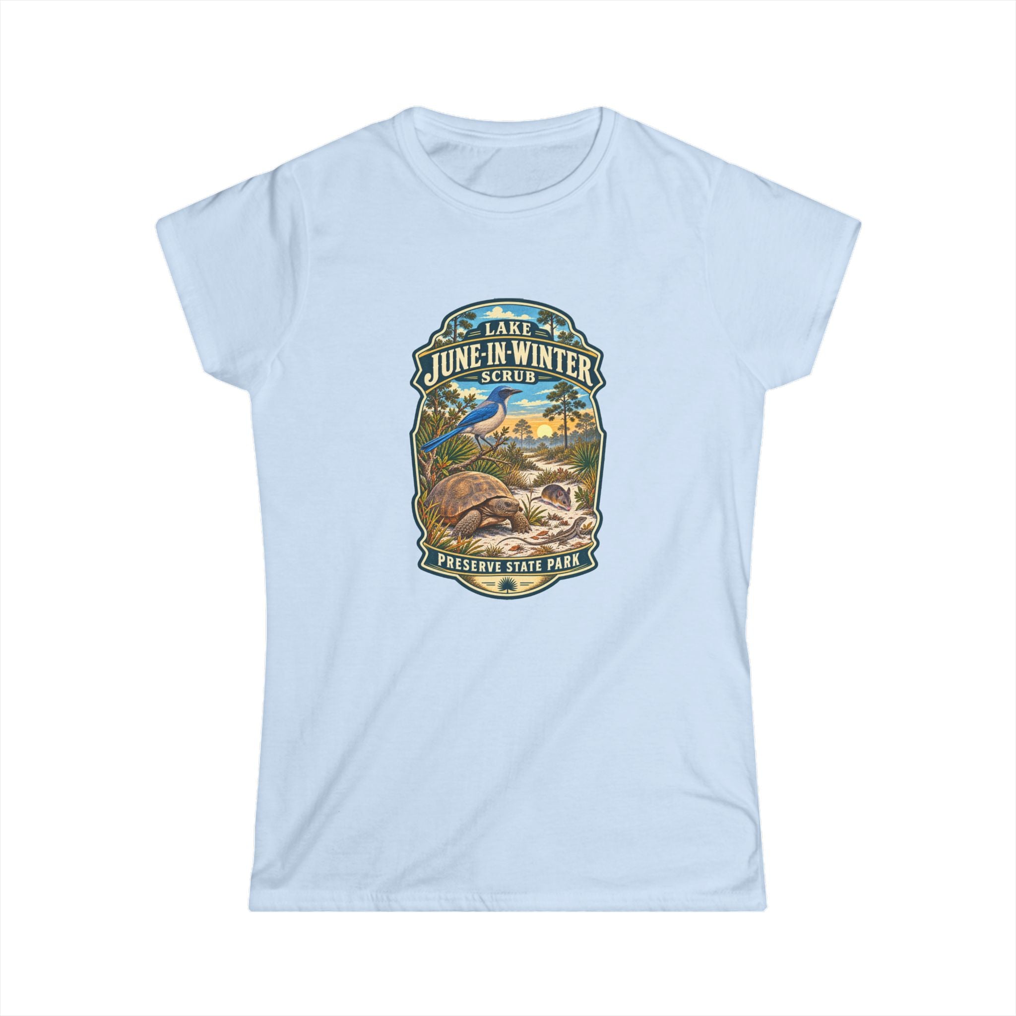 Lake June-in-Winter- Vintage Tee