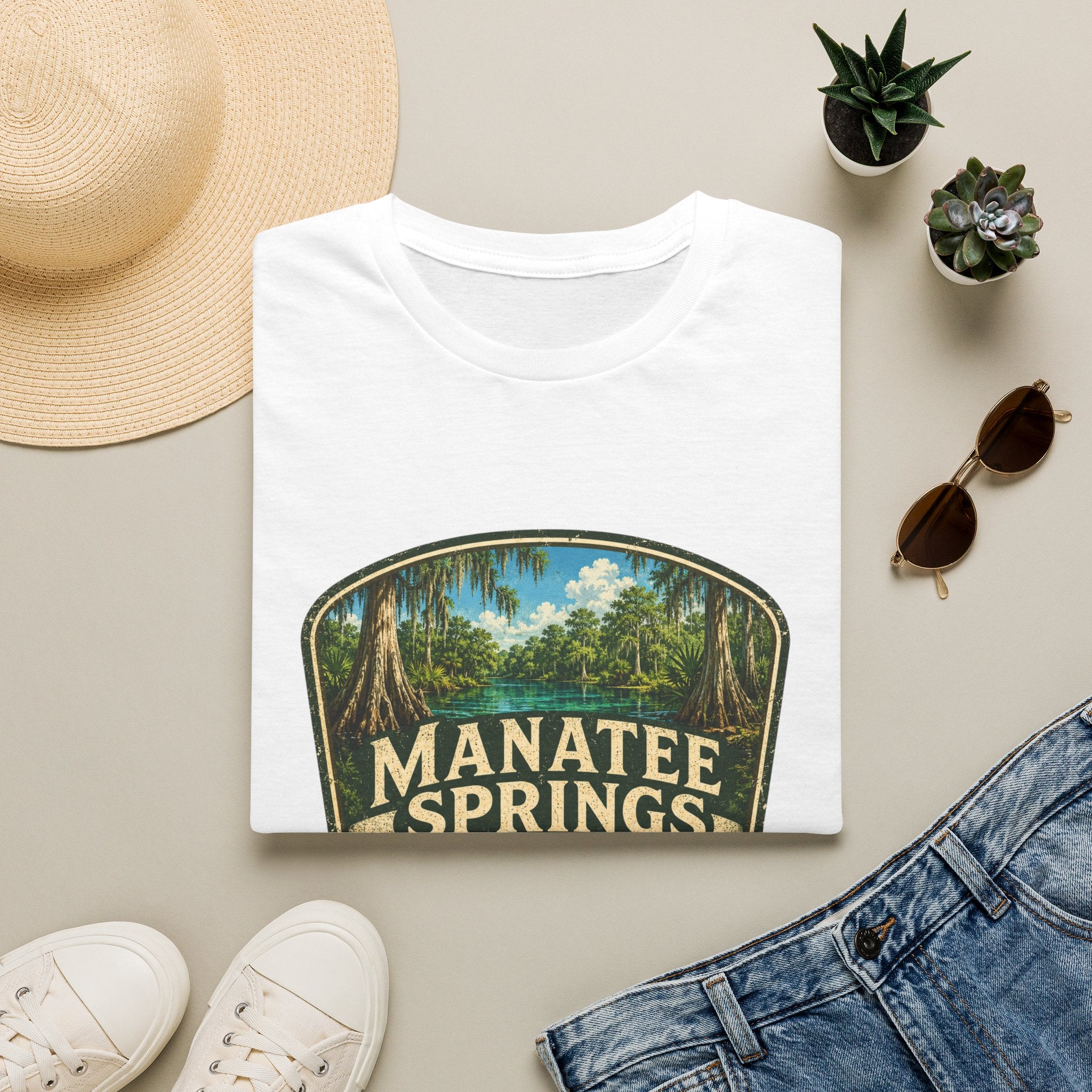 Manatee Springs — Retro Tee