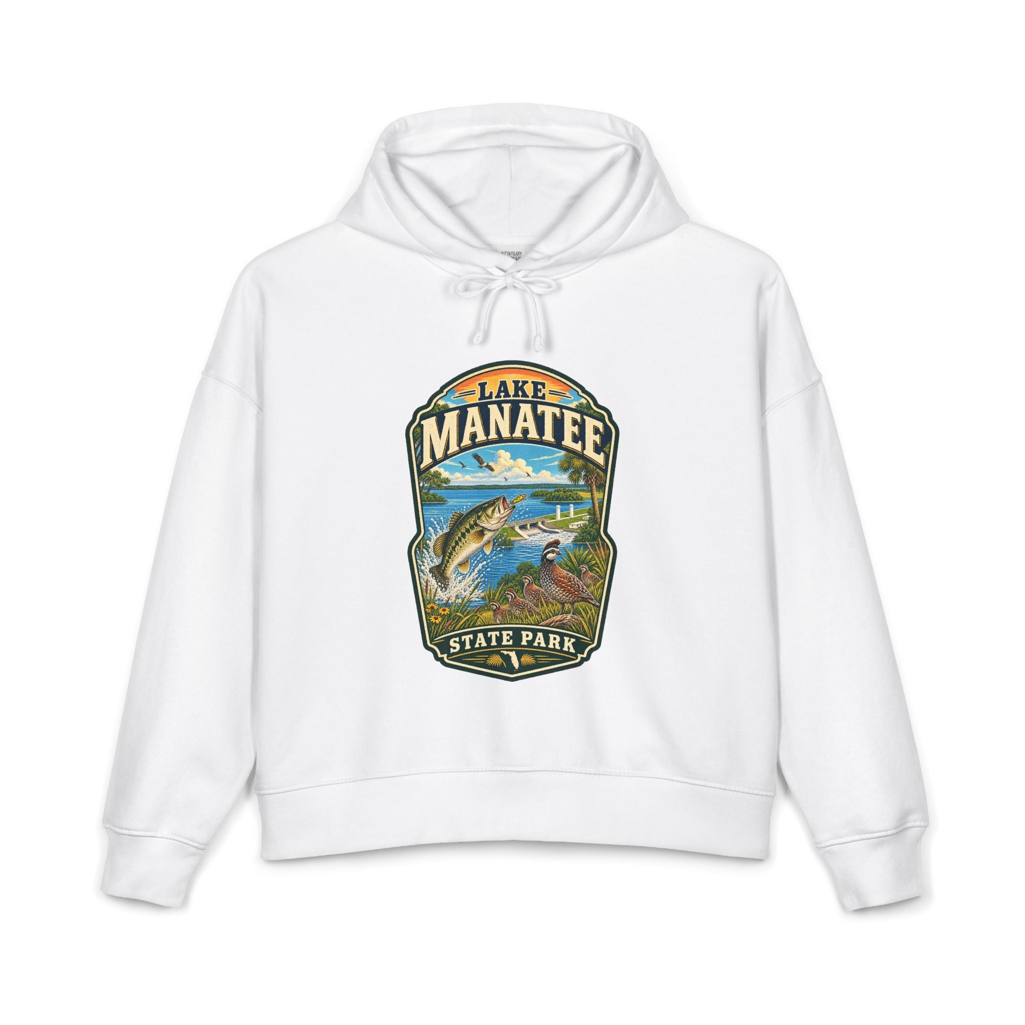 Lake Manatee— Vintage Hoodie