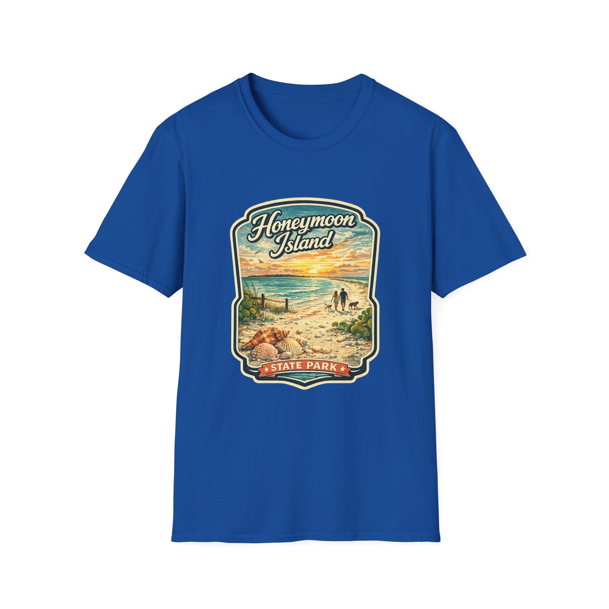 Honeymoon Island- Retro Tee