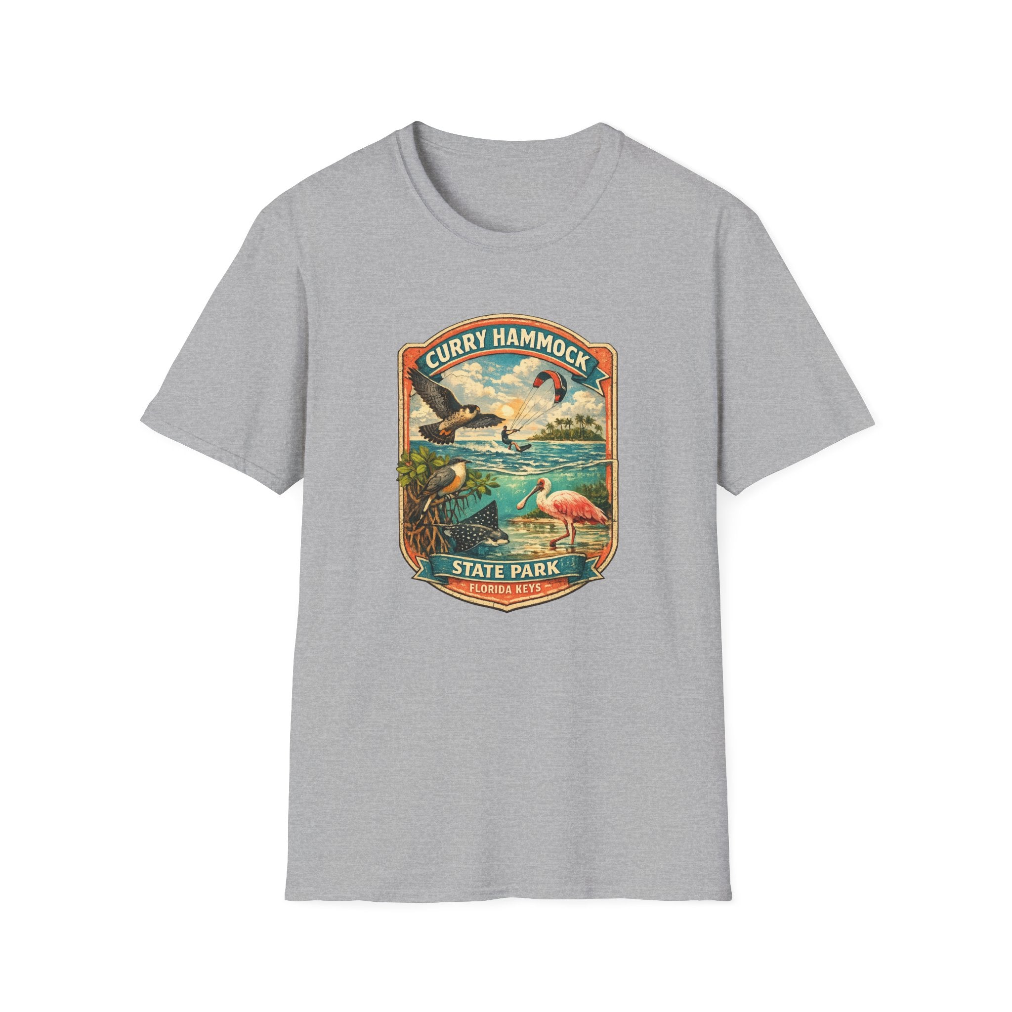 Curry Hammock- Retro Tee