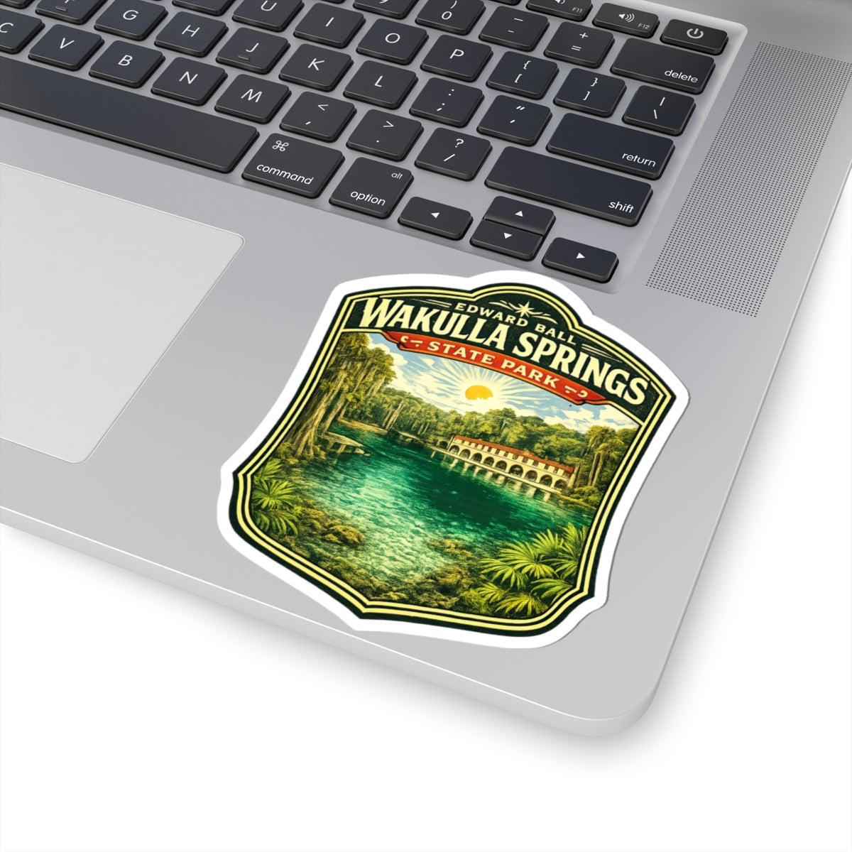 Wakulla Springs State Park Sticker – Vintage Nature Travel Decal