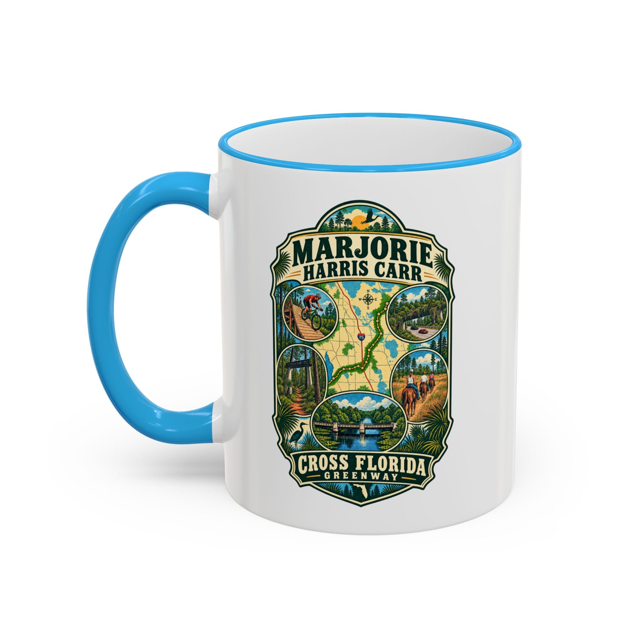 Marjorie Harris Carr Greenway Accent Rim & Handle 11oz/15oz