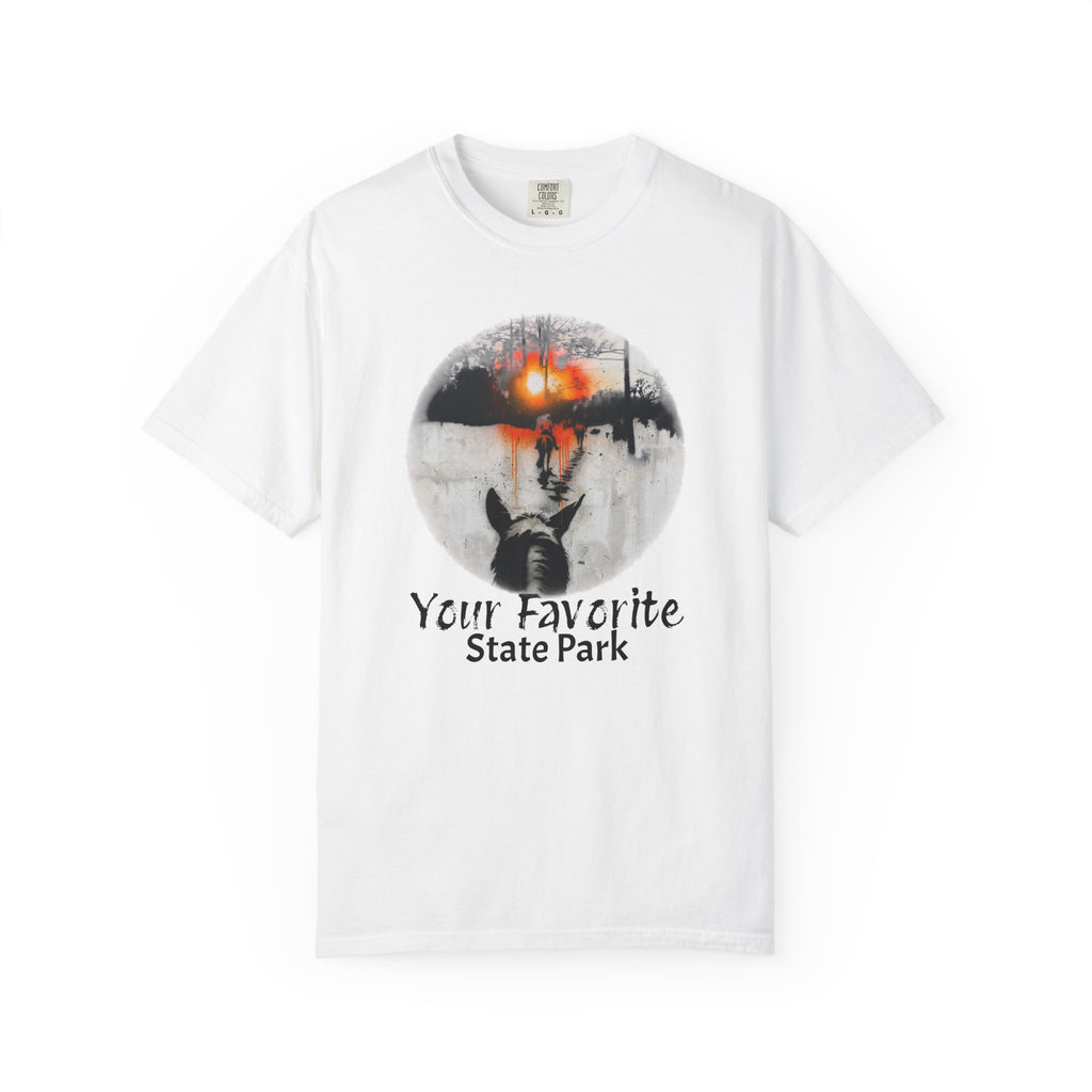 CUSTOMIZABLE Graffiti Sunset Trail Ride T-shirt