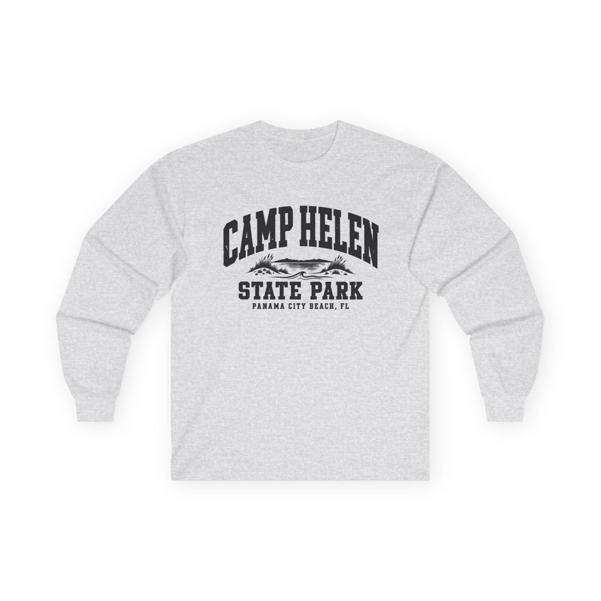 Camp Helen State Park Vintage Logo- Long Sleeve Tee