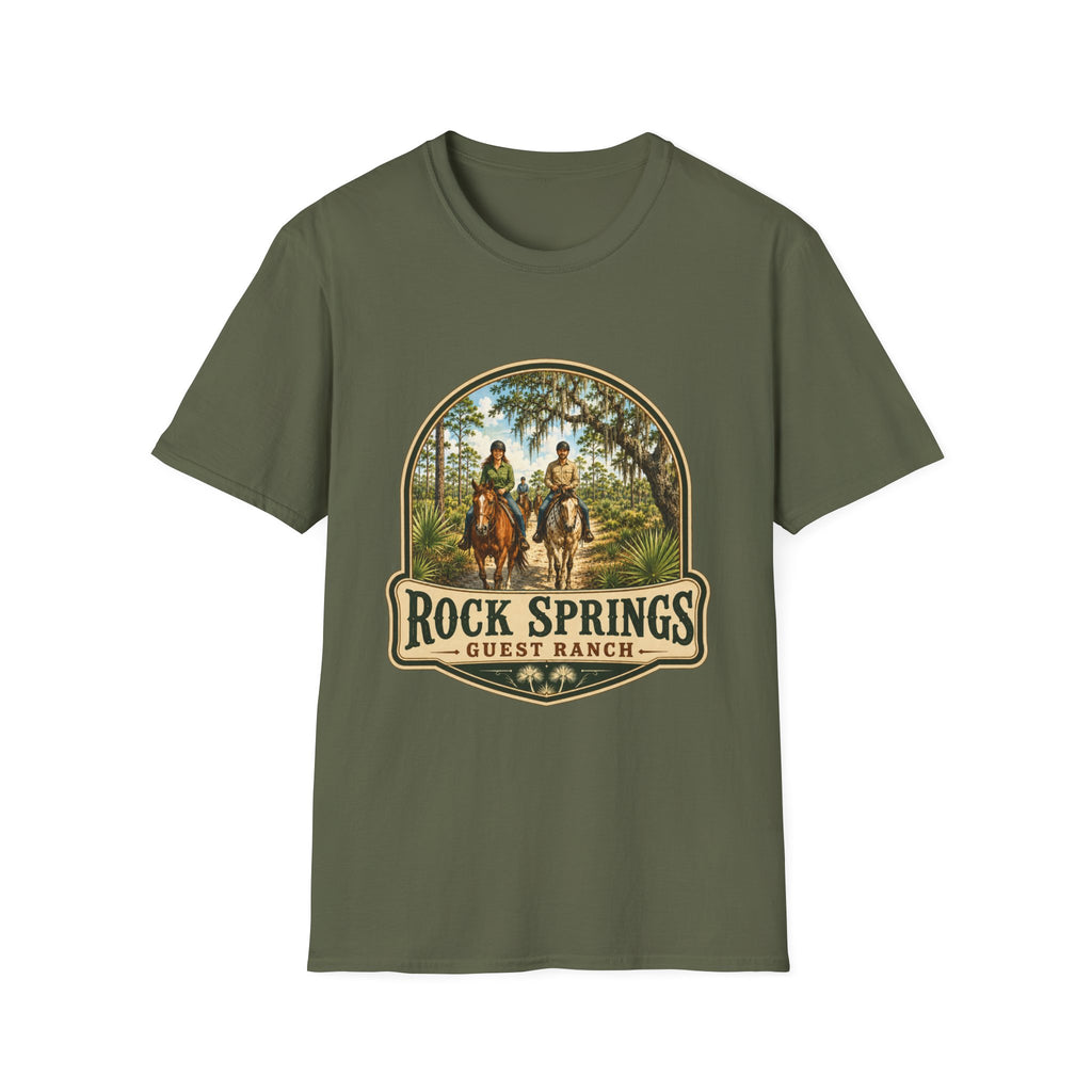 Rock Springs Guest Ranch — Retro Tee