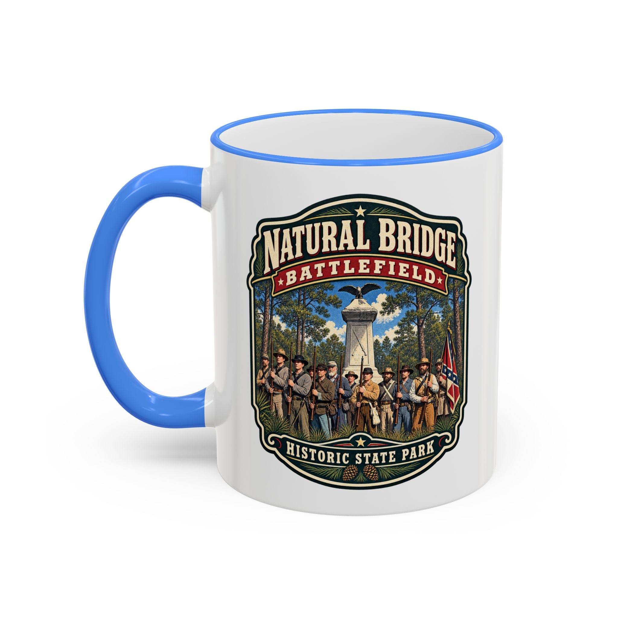 Natural Bridge Accent Rim & Handle 11oz/15oz