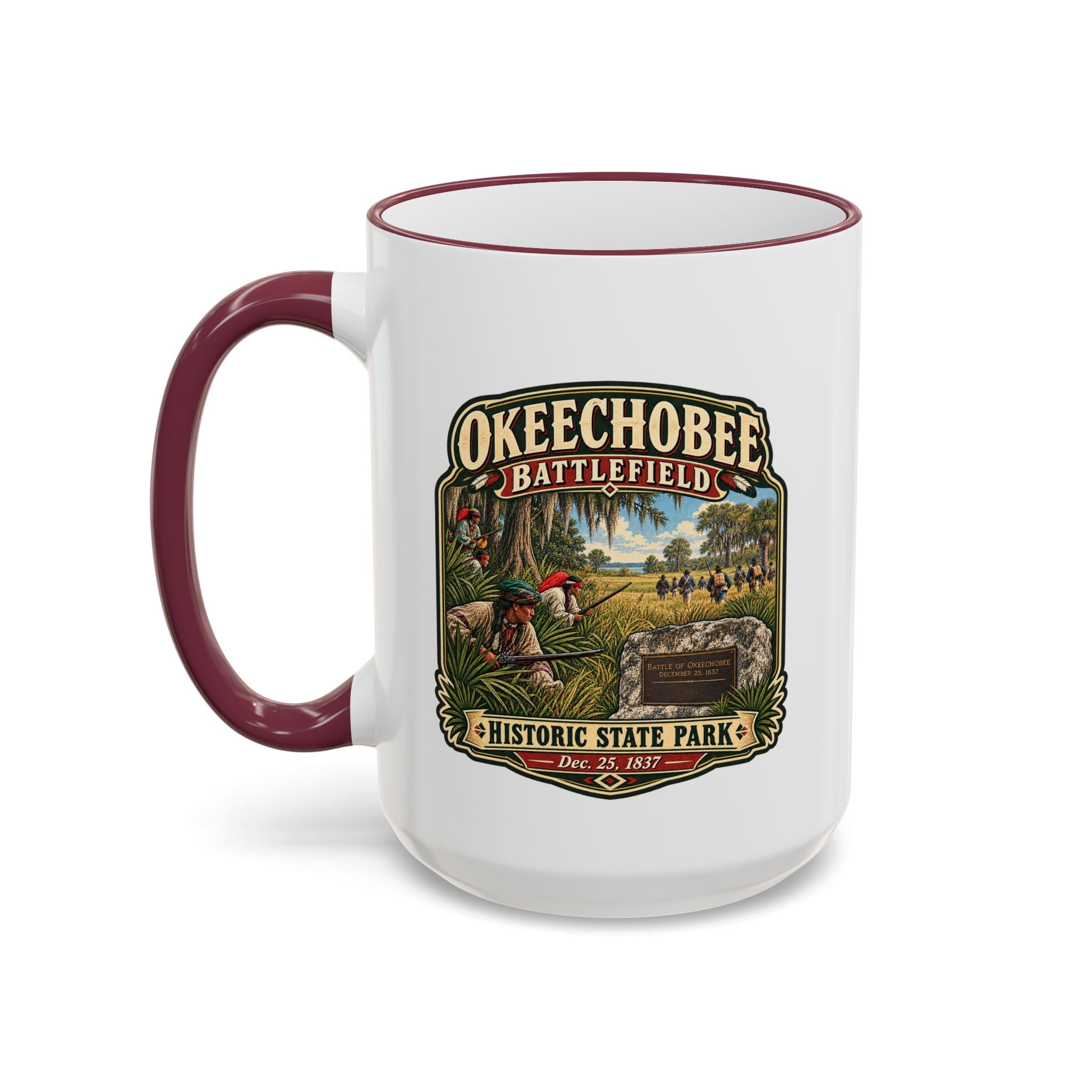 Okeechobee Battlefield River Accent Rim & Handle 11oz/15oz