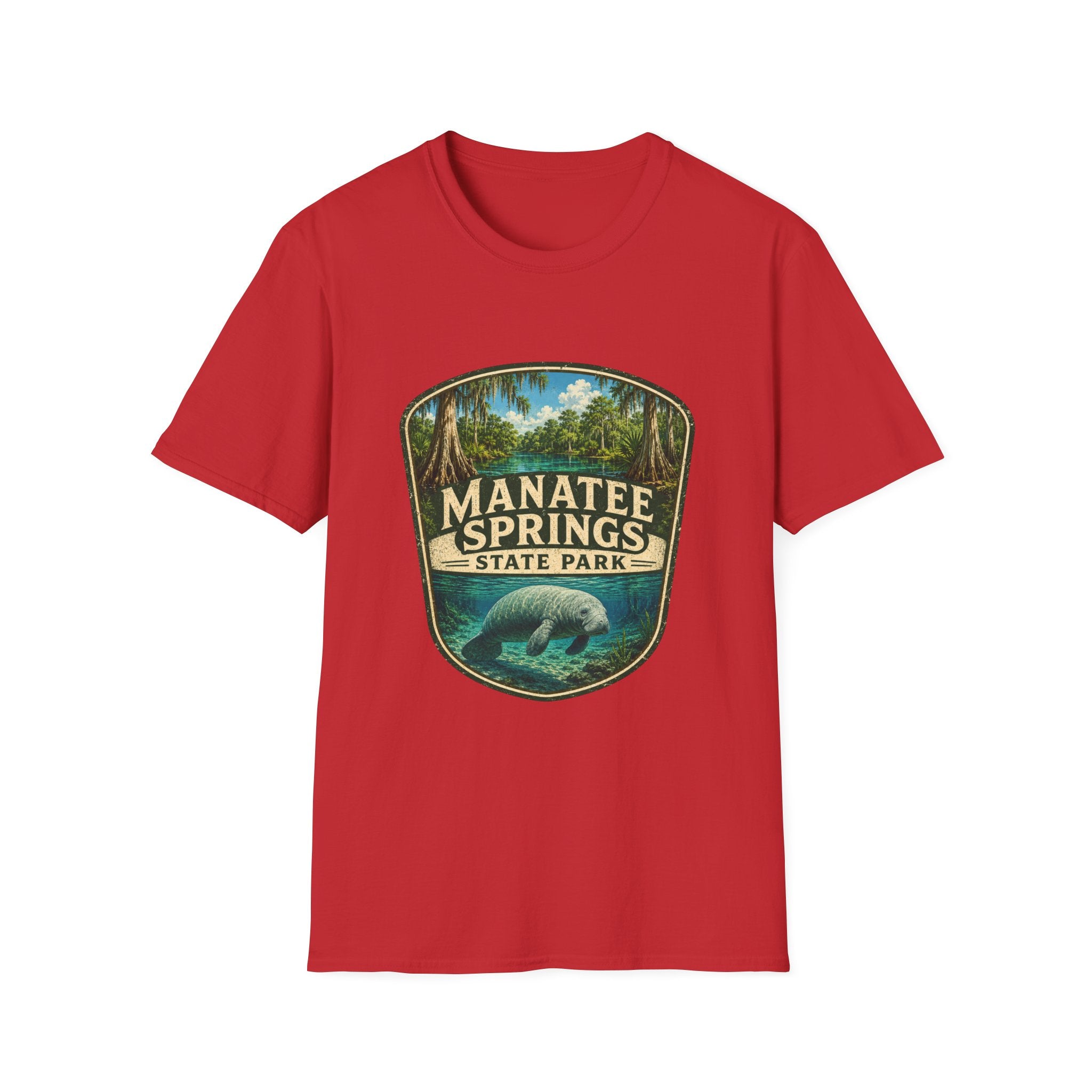 Manatee Springs — Retro Tee