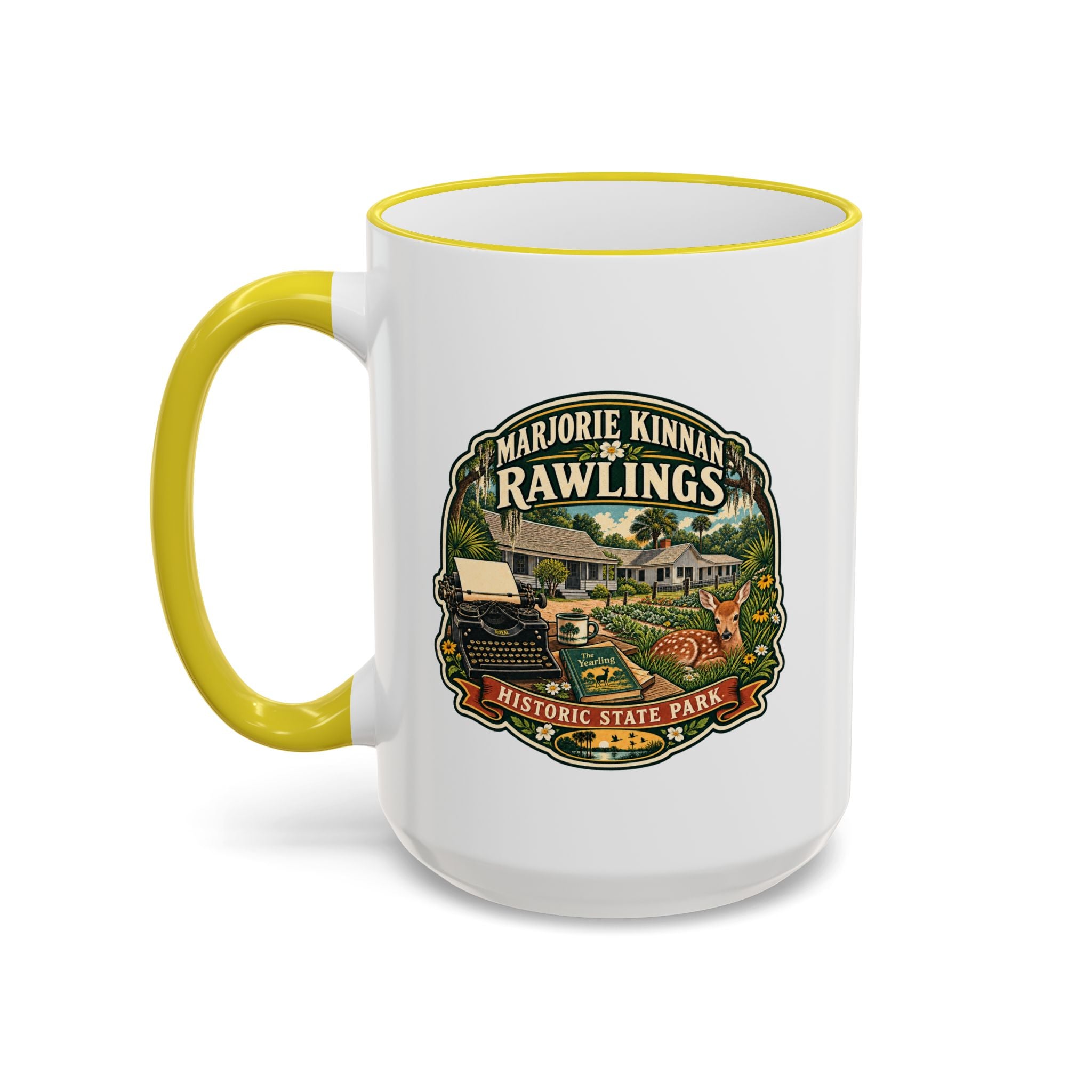 Marjorie Kinnan Rawlings Accent Rim & Handle 11oz/15oz