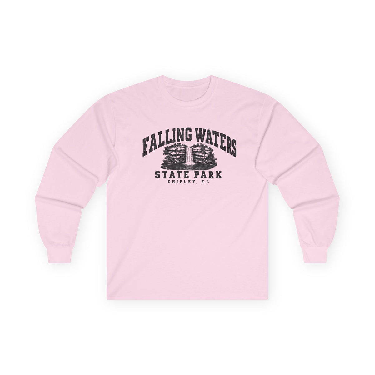 Falling Waters State Park Vintage Emblem- Long Sleeve Tee