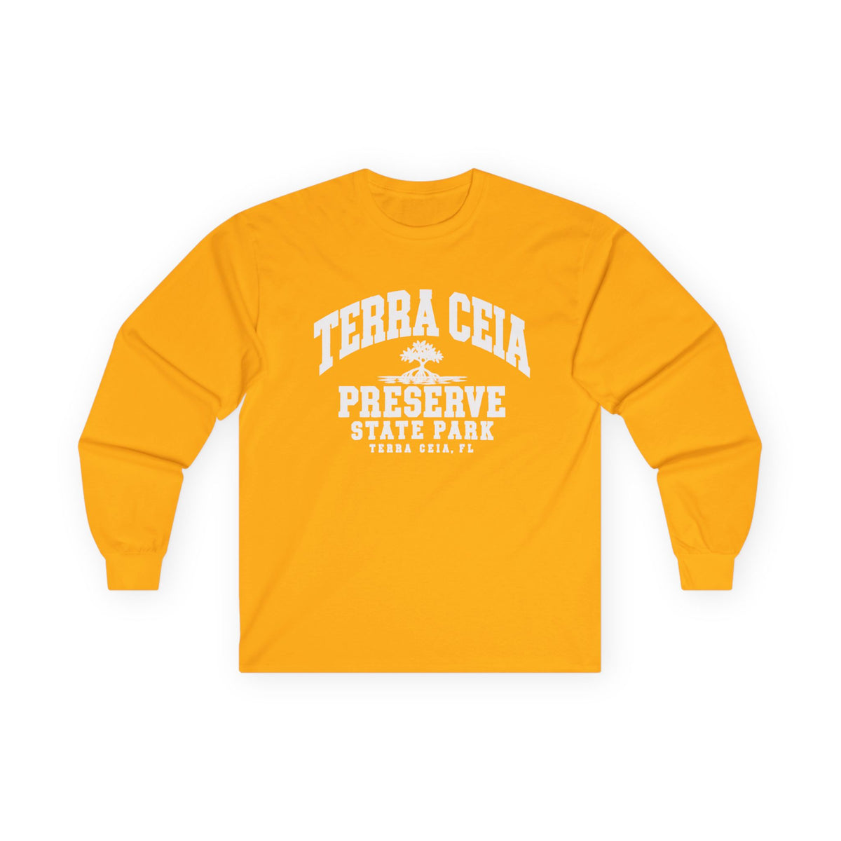 Terra Ceia Preserve State Park Logo- Long Sleeve Tee