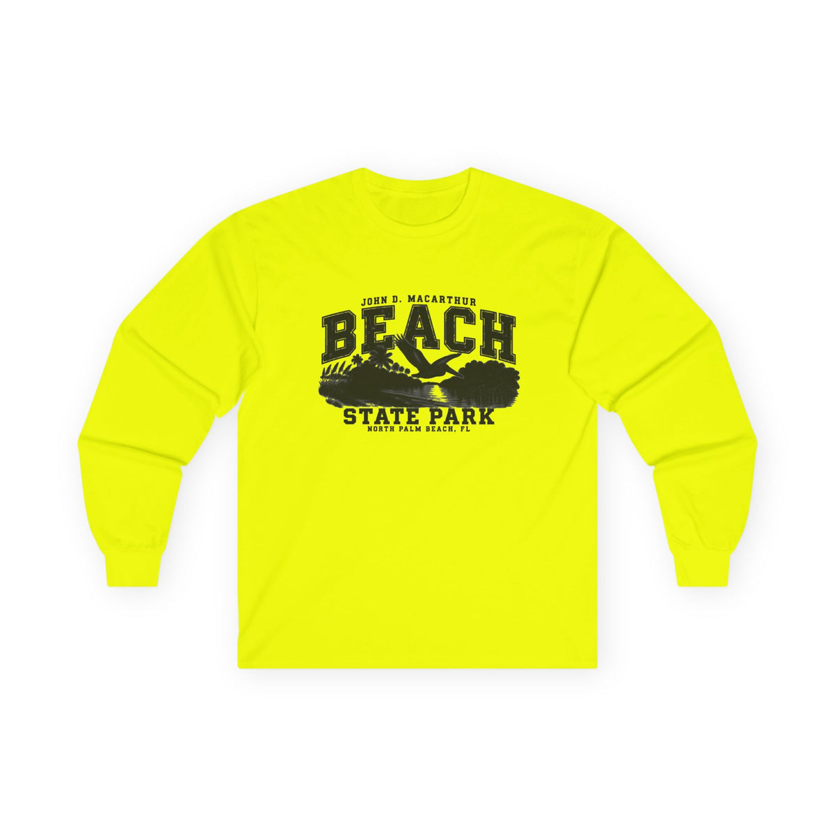 John D. MacArthur Beach State Park Logo- Long Sleeve Tee