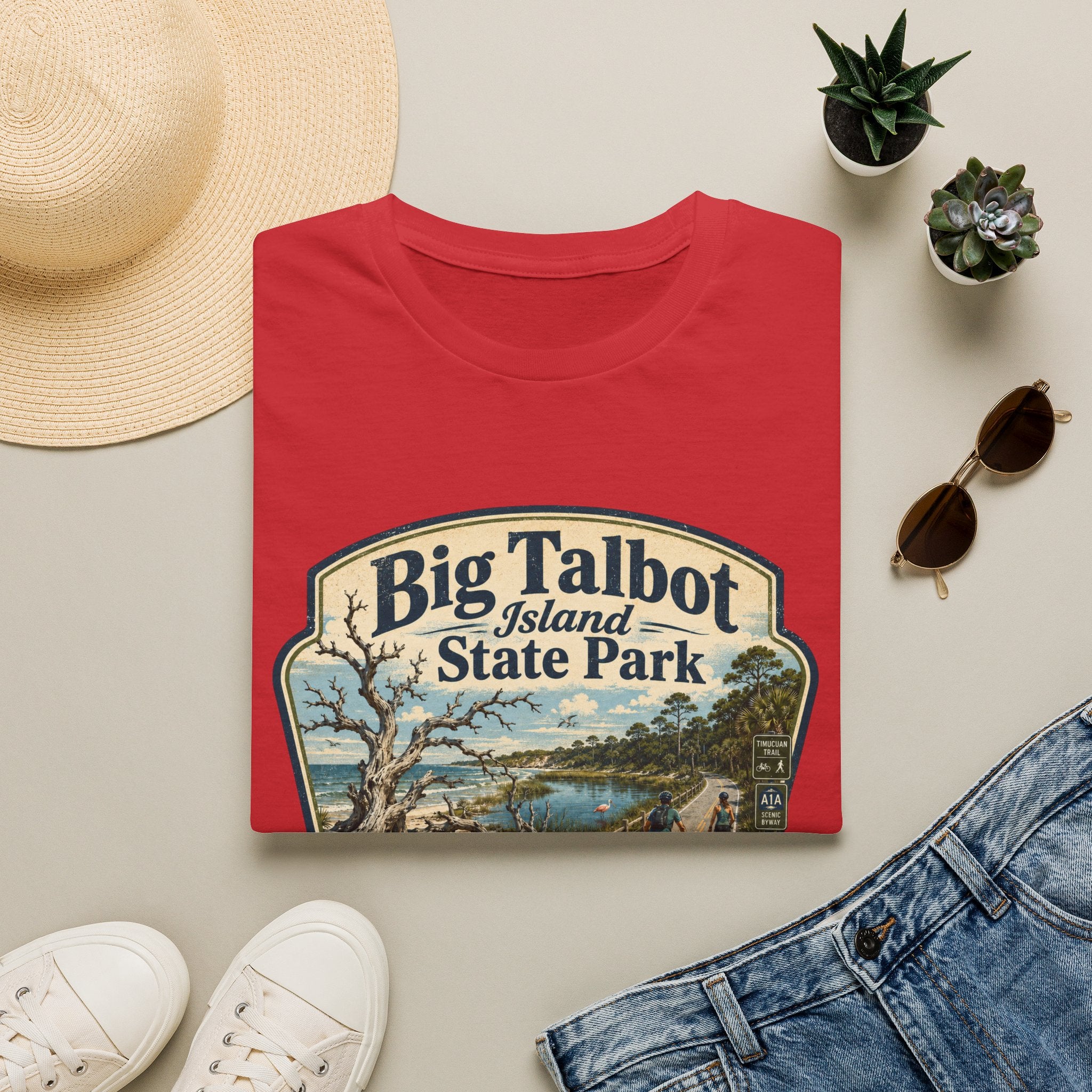 Big Talbot Island - Retro Tee