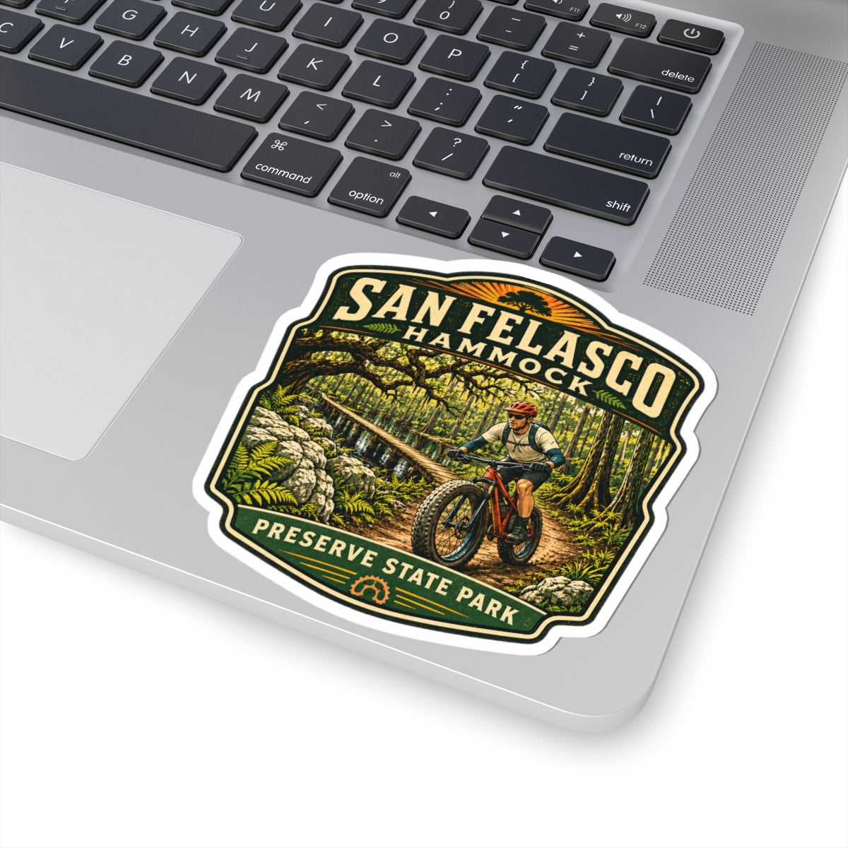 San Felasco Hammock Preserve State Park Mountain Biker Sticker