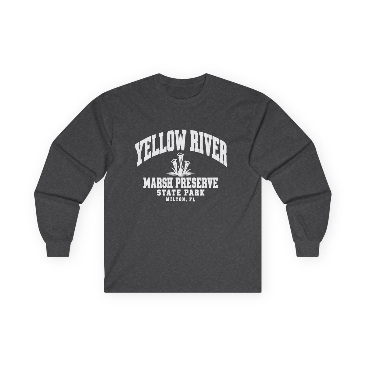Vintage Florida Wetlands Park Emblem- Long Sleeve Tee