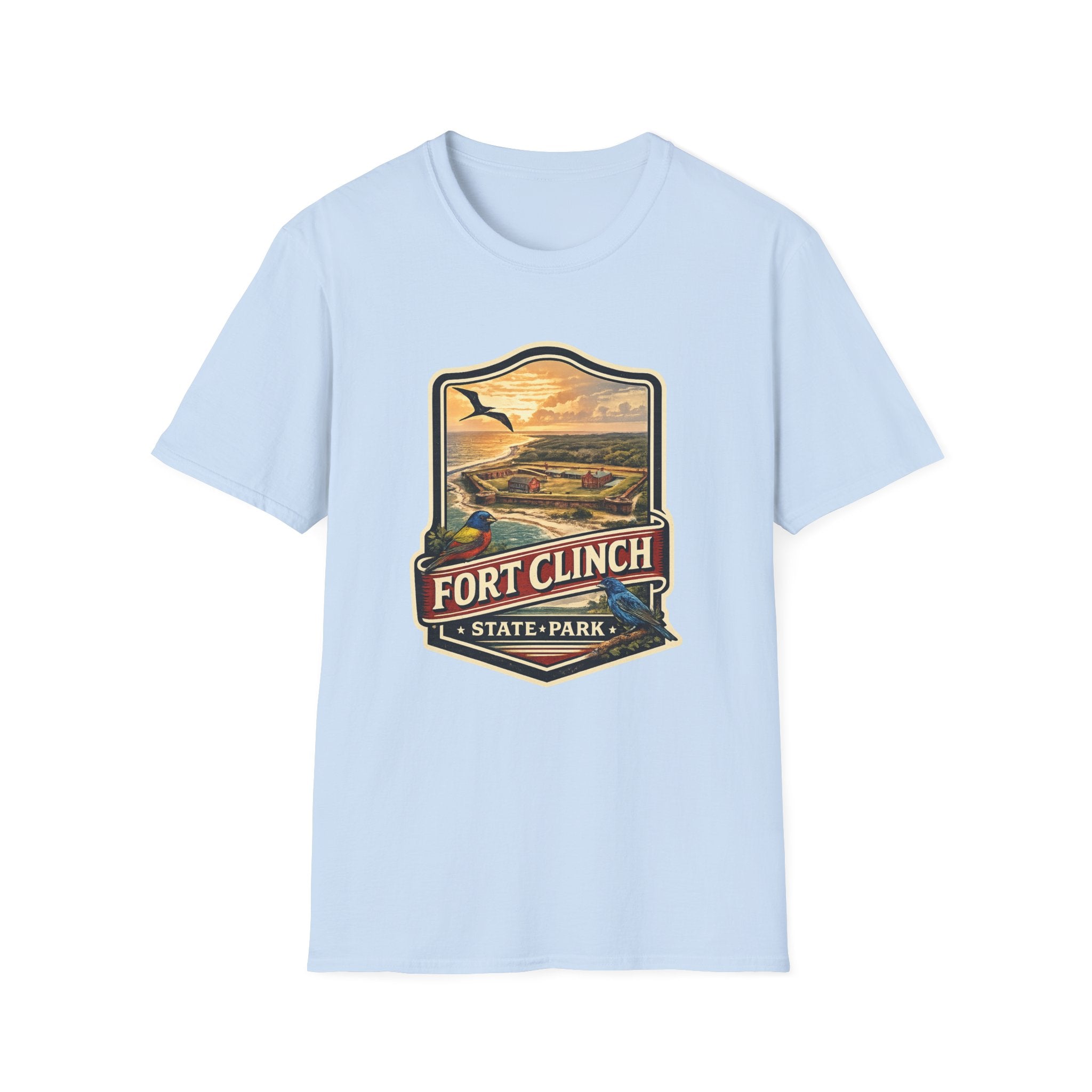 Fort Clinch- Retro Tee