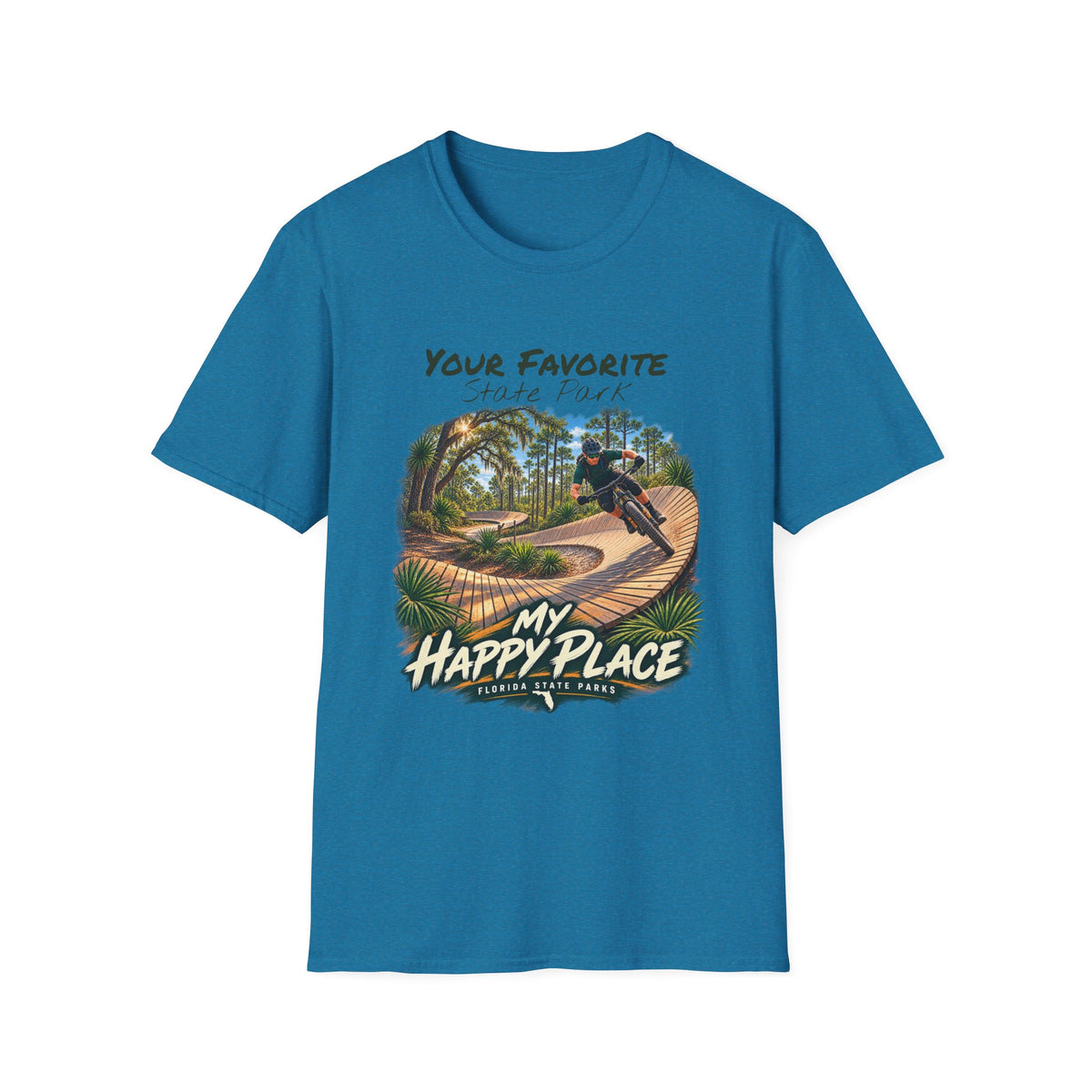 CUSTOMIZABLE Bike Course- Retro Tee