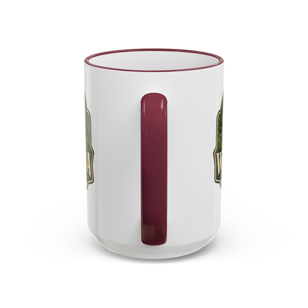 Wekiwa Springs Vintage Mug — Accent Rim & Handle 11oz/15oz