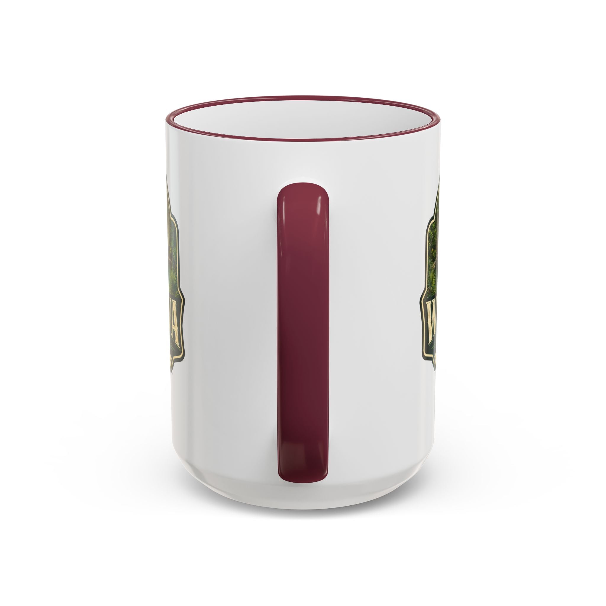 Wekiwa Springs Vintage Mug — Accent Rim & Handle 11oz/15oz