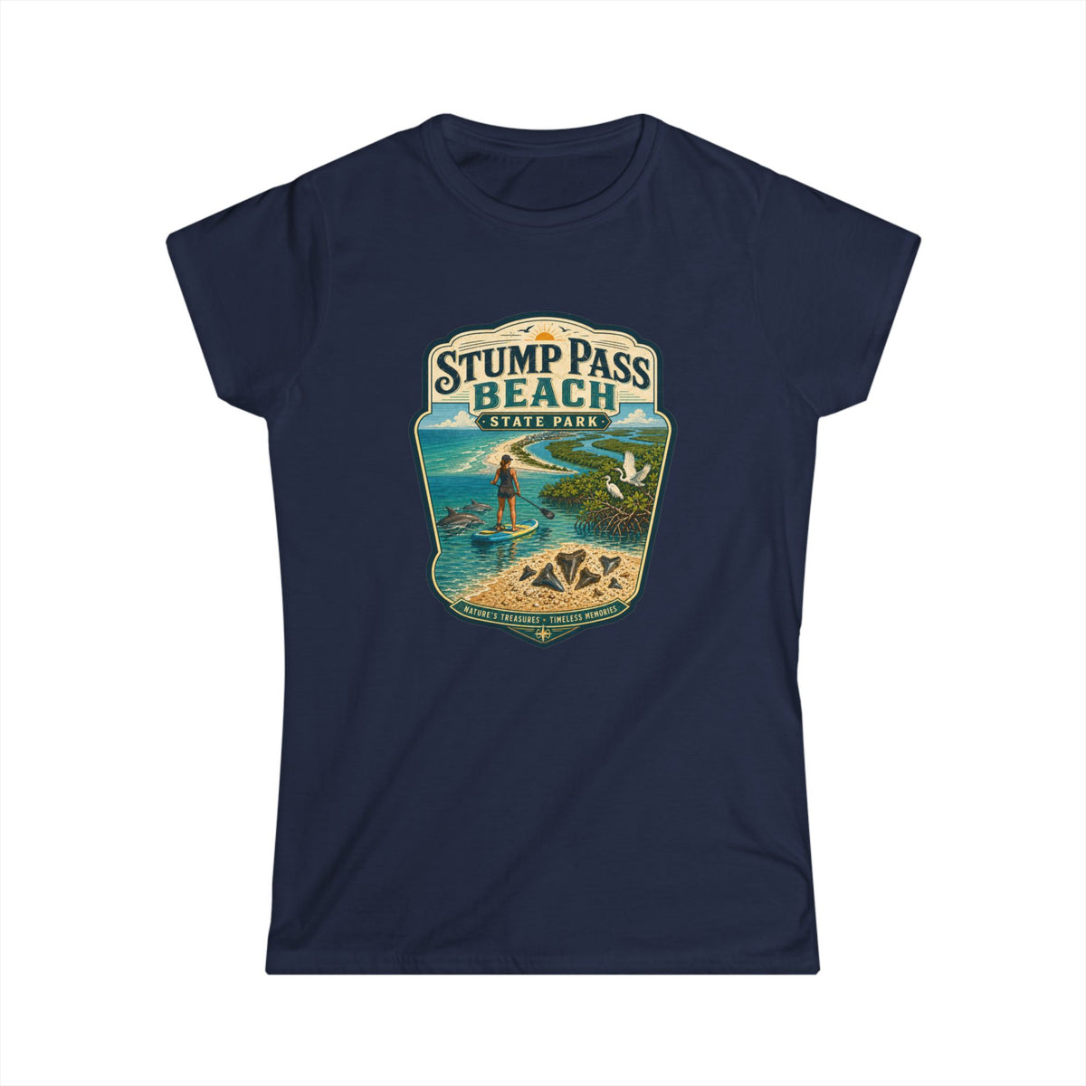 Stump Pass Beach- Vintage Tee