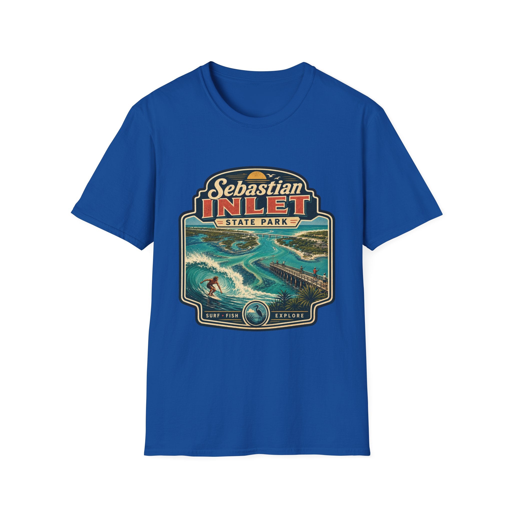 Sebastian Inlet - Retro Tee