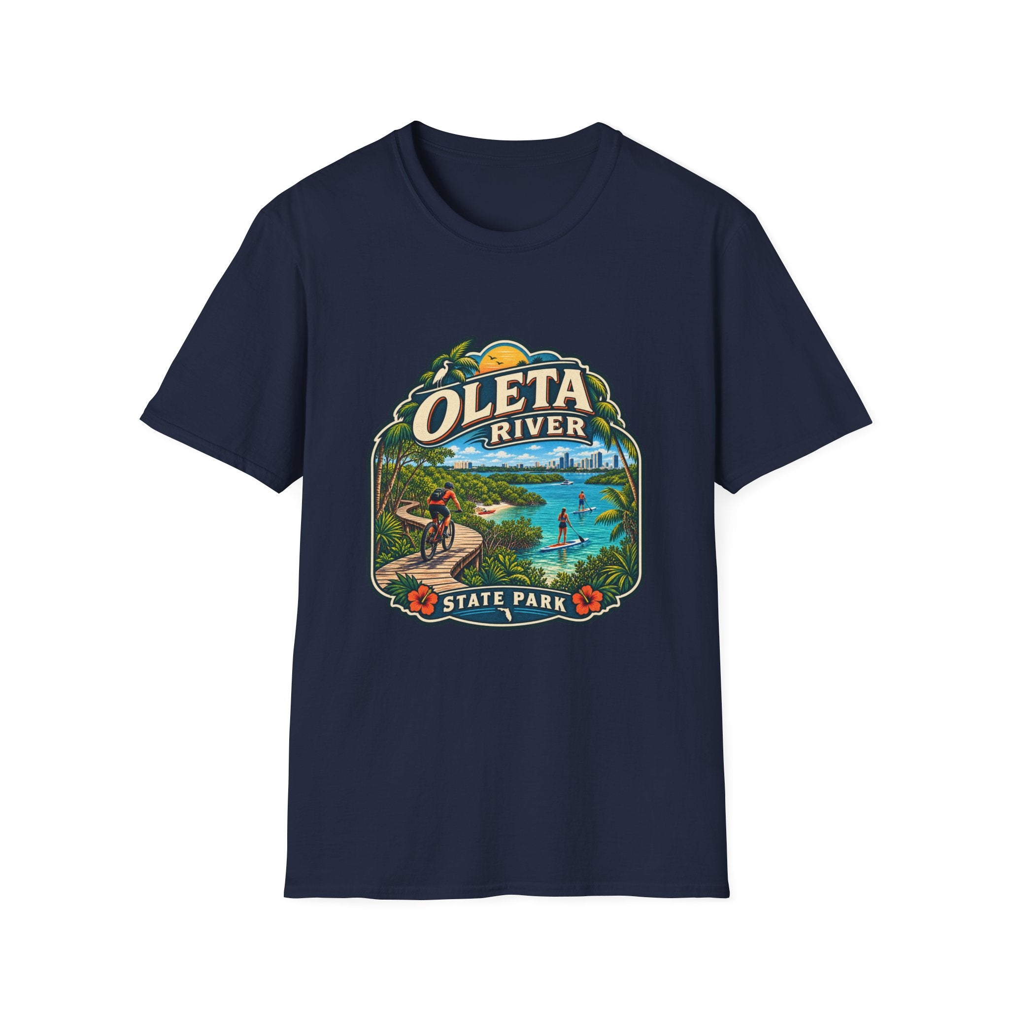 Oleta River- Retro Tee