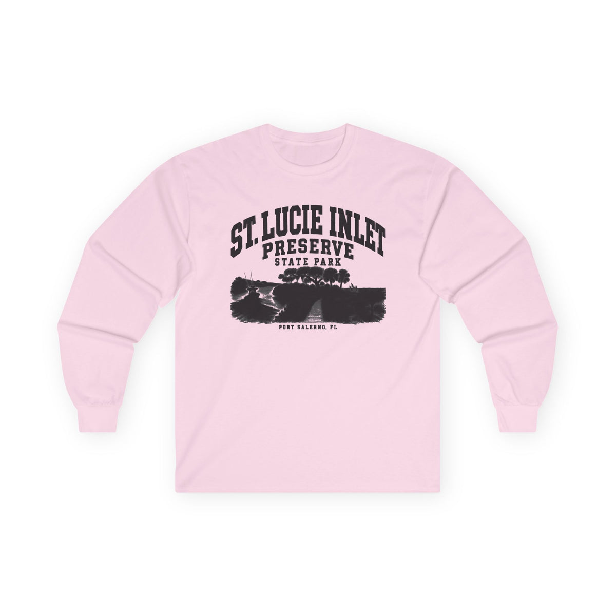 St. Lucie Inlet Preserve State Park Logo- Long Sleeve Tee