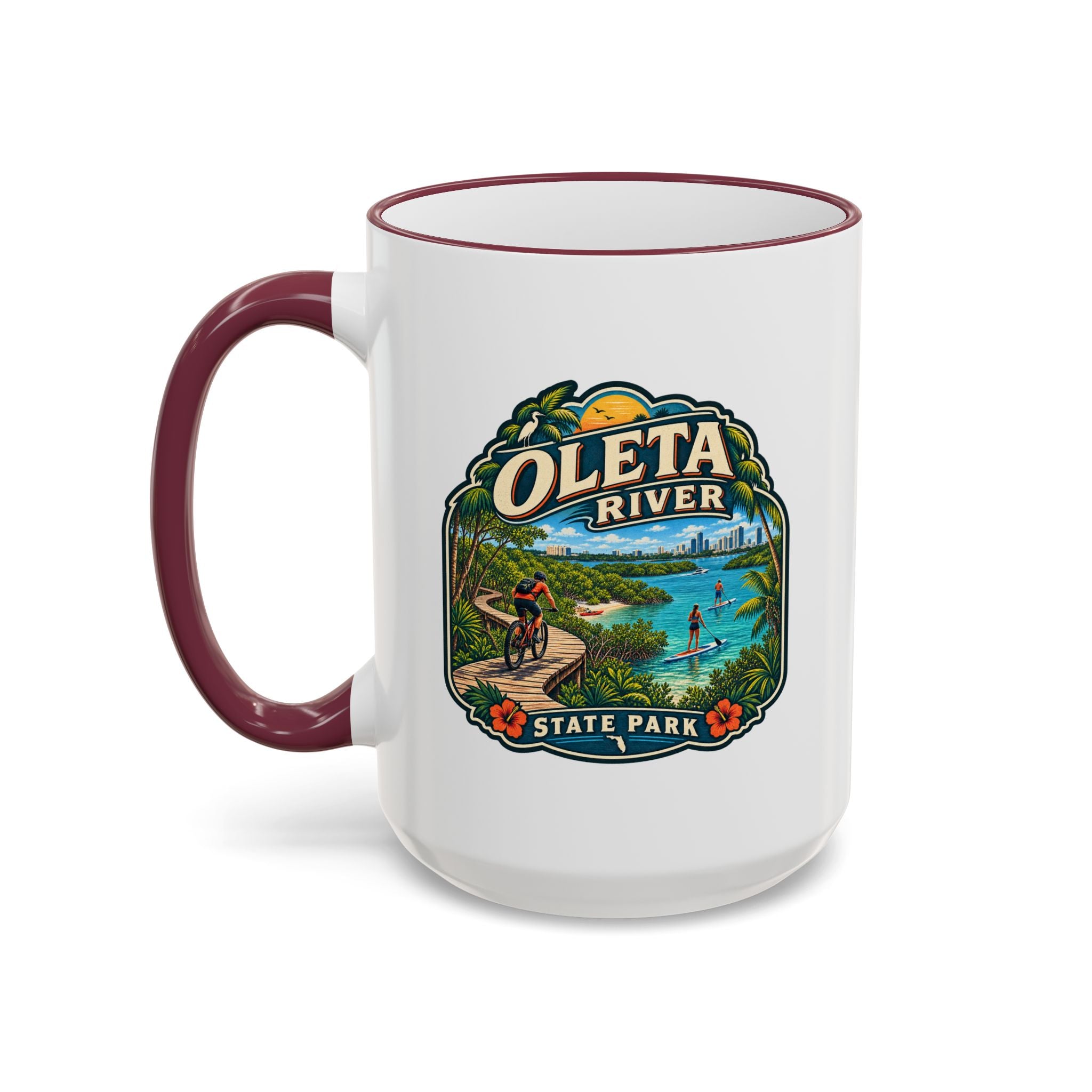 Oleta River Accent Rim & Handle 11oz/15oz