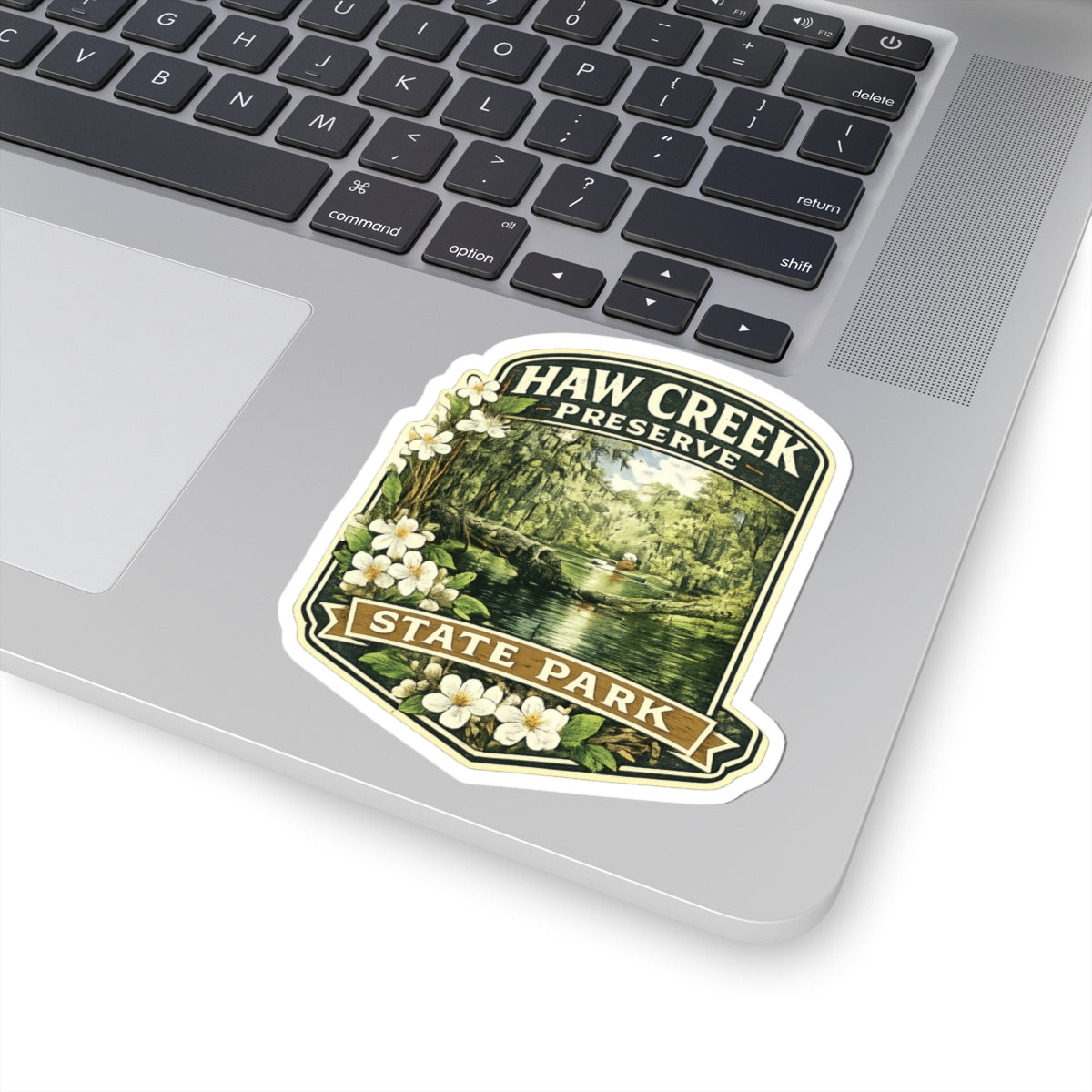 Haw Creek Preserve State Park Sticker – Vintage Nature Camp Decal