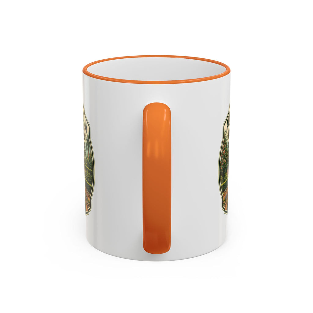 Maclay Gardens Vintage Mug — Accent Rim & Handle 11oz/15oz