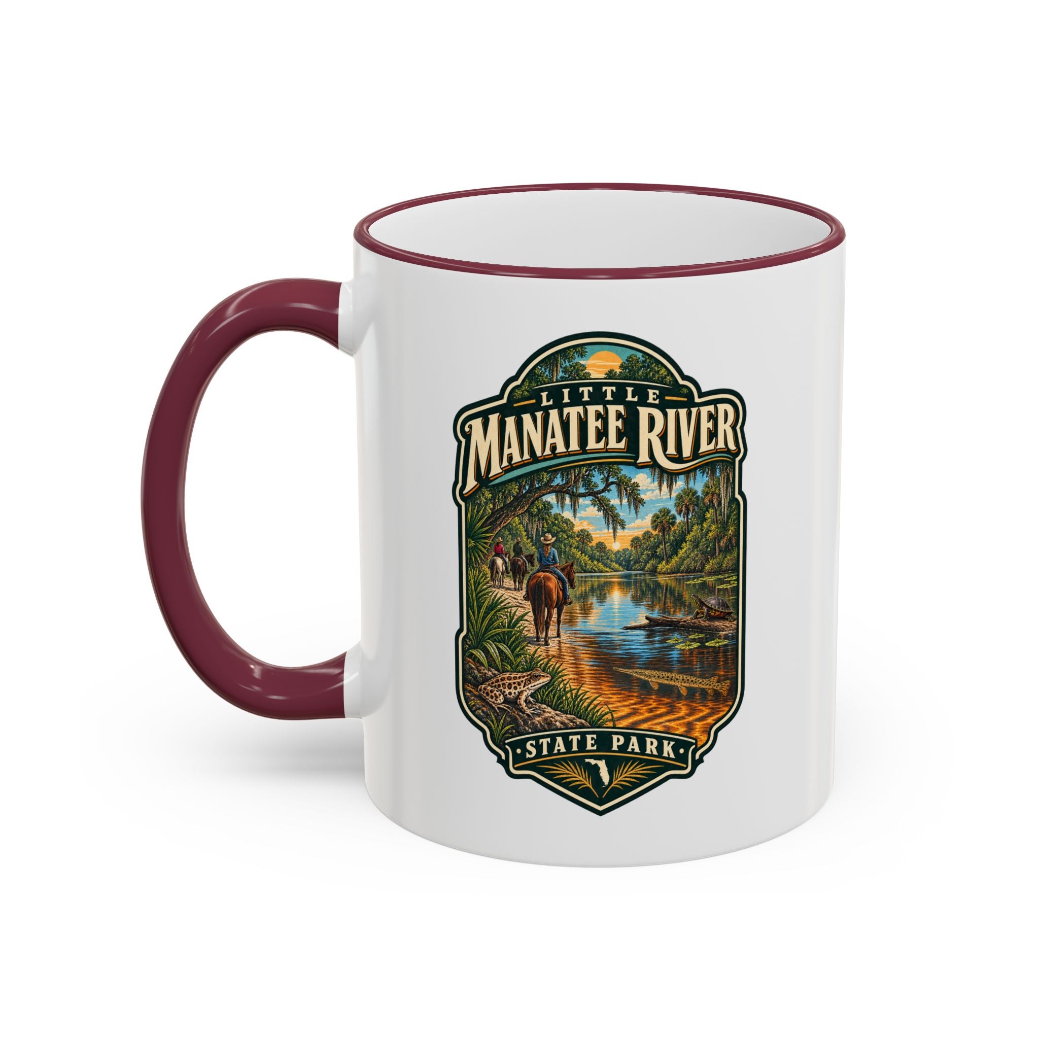 Little Manatee River Accent Rim & Handle 11oz/15oz