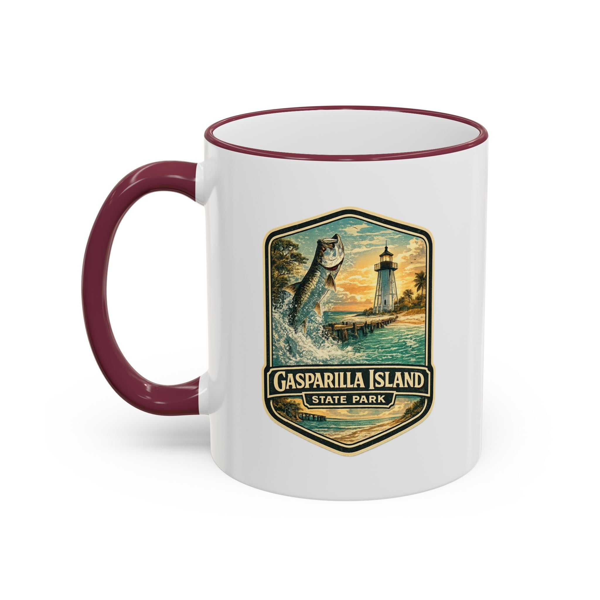 Gasparilla Island Accent Rim & Handle 11oz/15oz