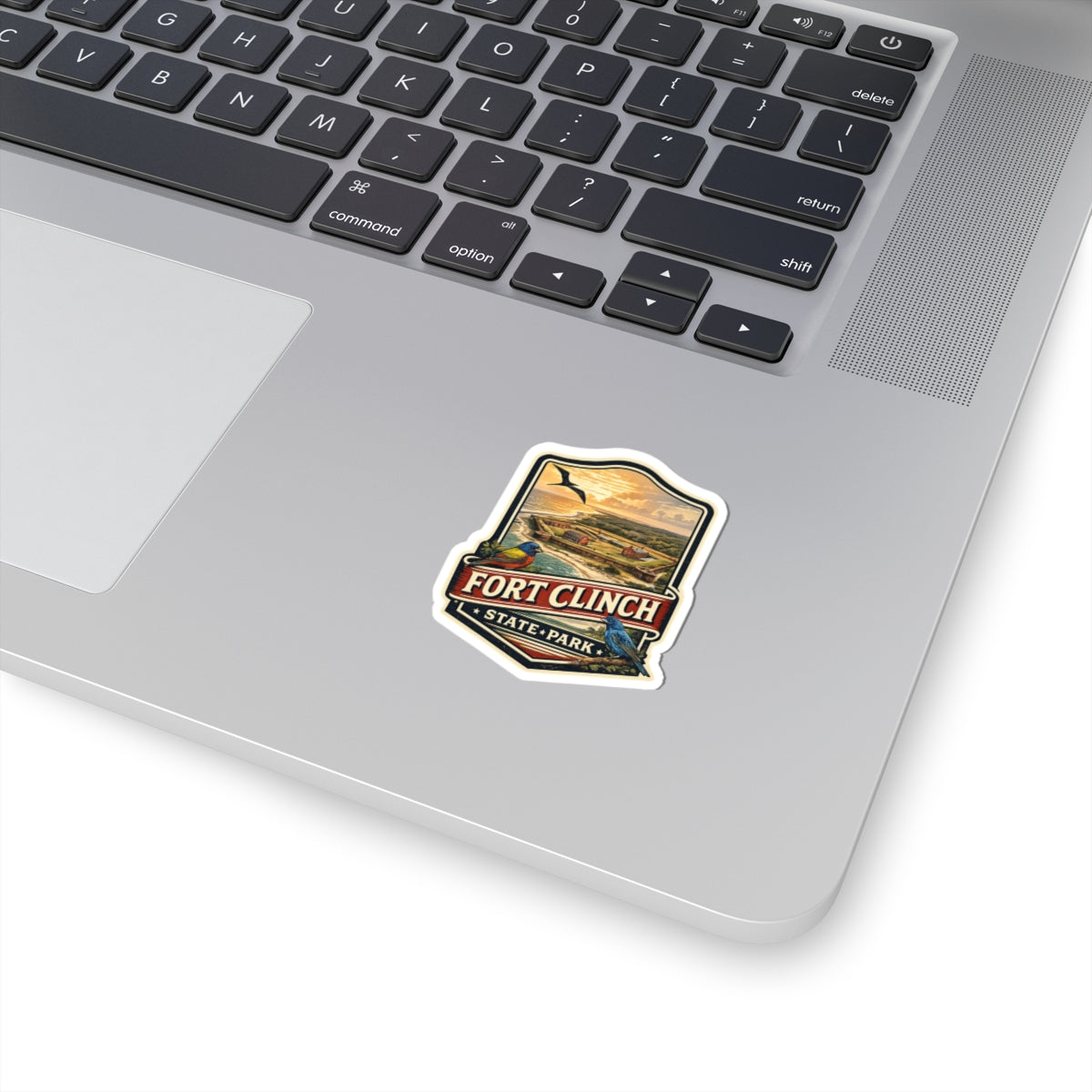 Fort Clinch State Park Sticker — Vintage Coastal Park Decal